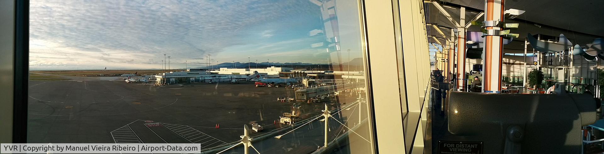 Vancouver International Airport, Vancouver, British Columbia Canada (YVR) - View from the Observation Deck
