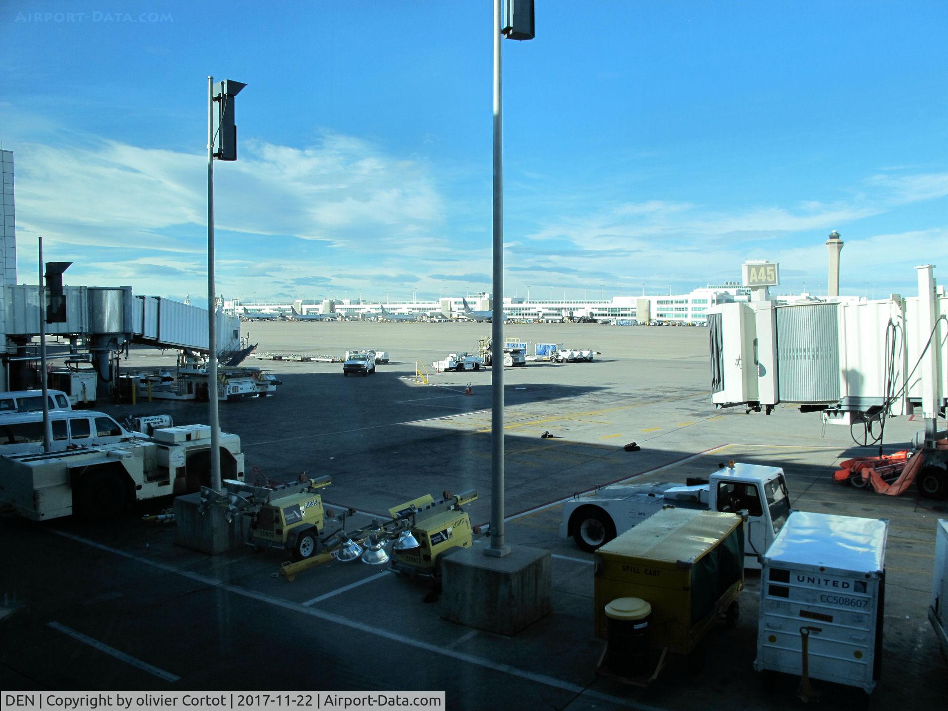 Denver International Airport (DEN) - View from gate A45