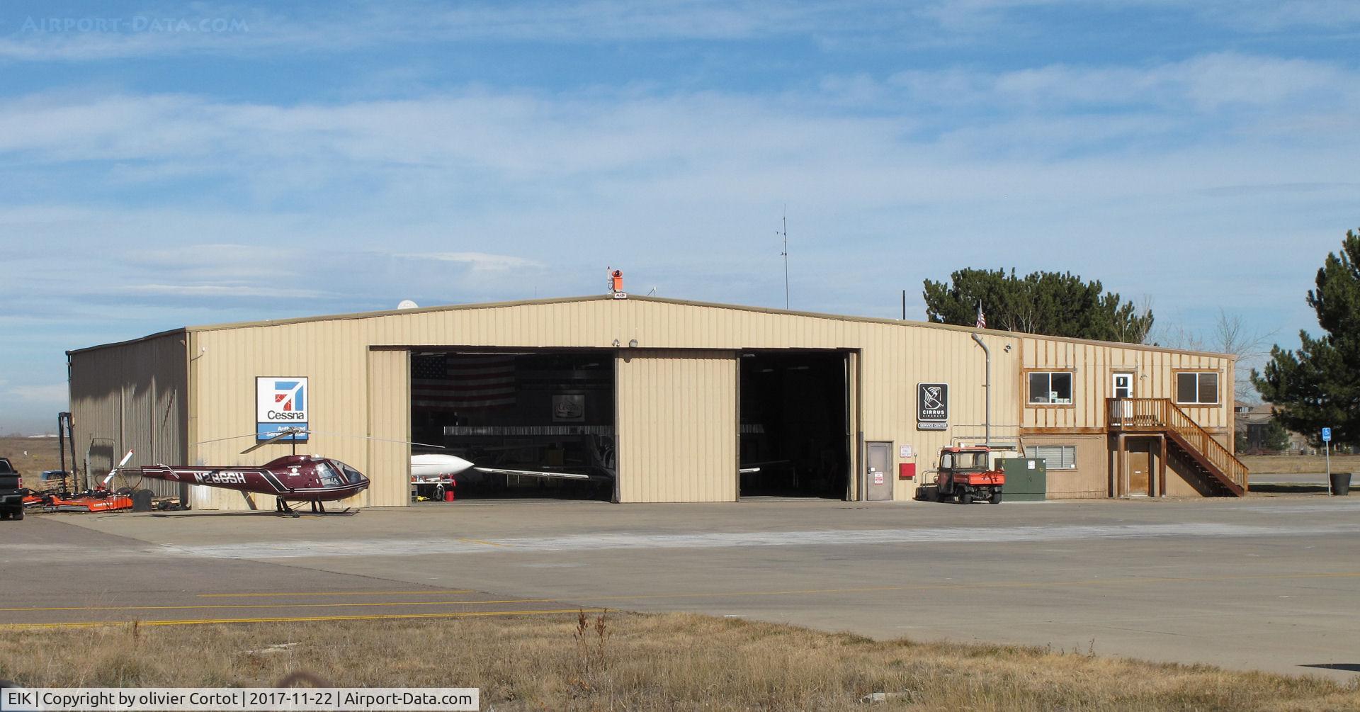 Erie Municipal Airport (EIK) - the biggest hangar of the airport