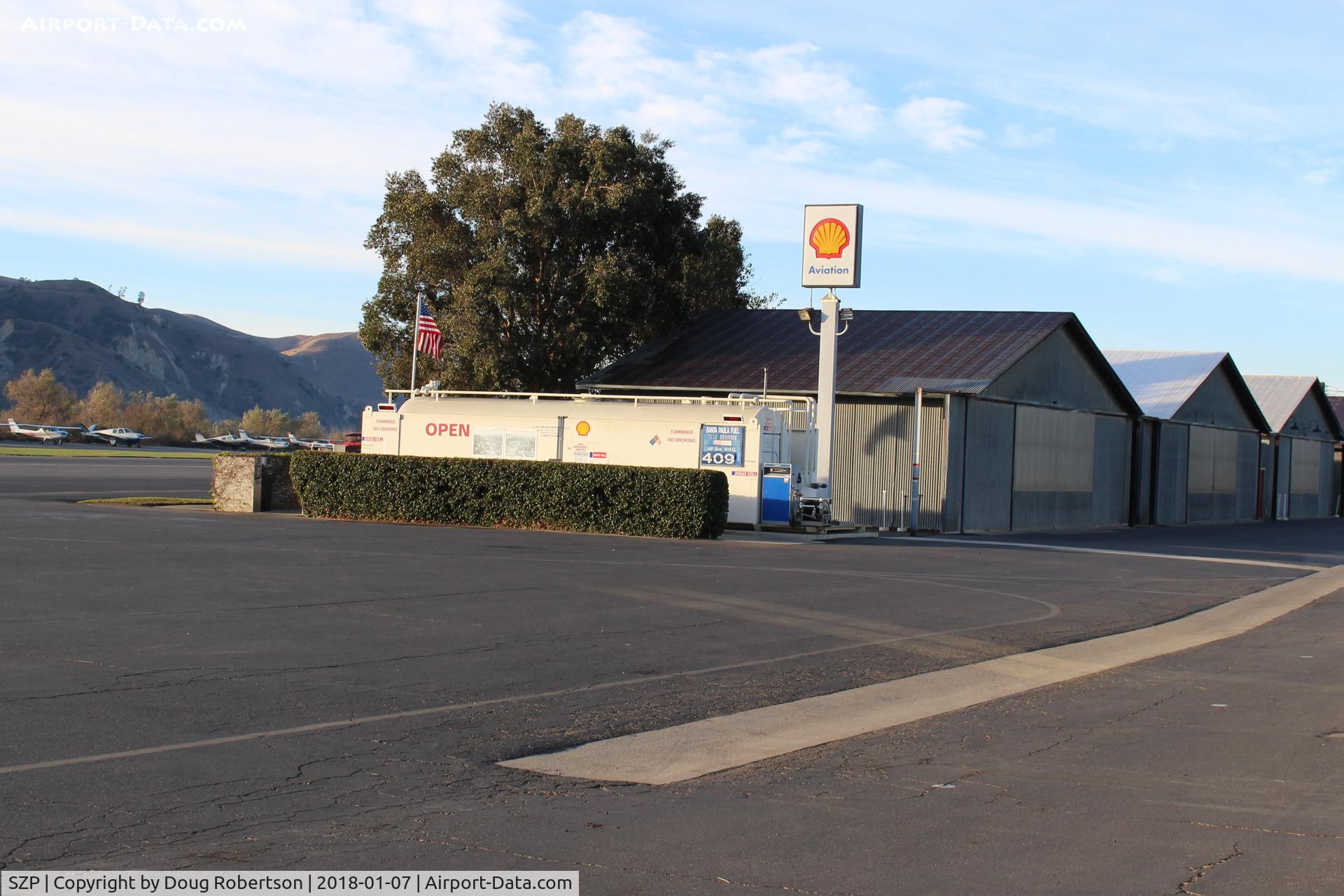 Santa Paula Airport (SZP) - Santa Paula Self-serve SHELL 100LL, price unchanged