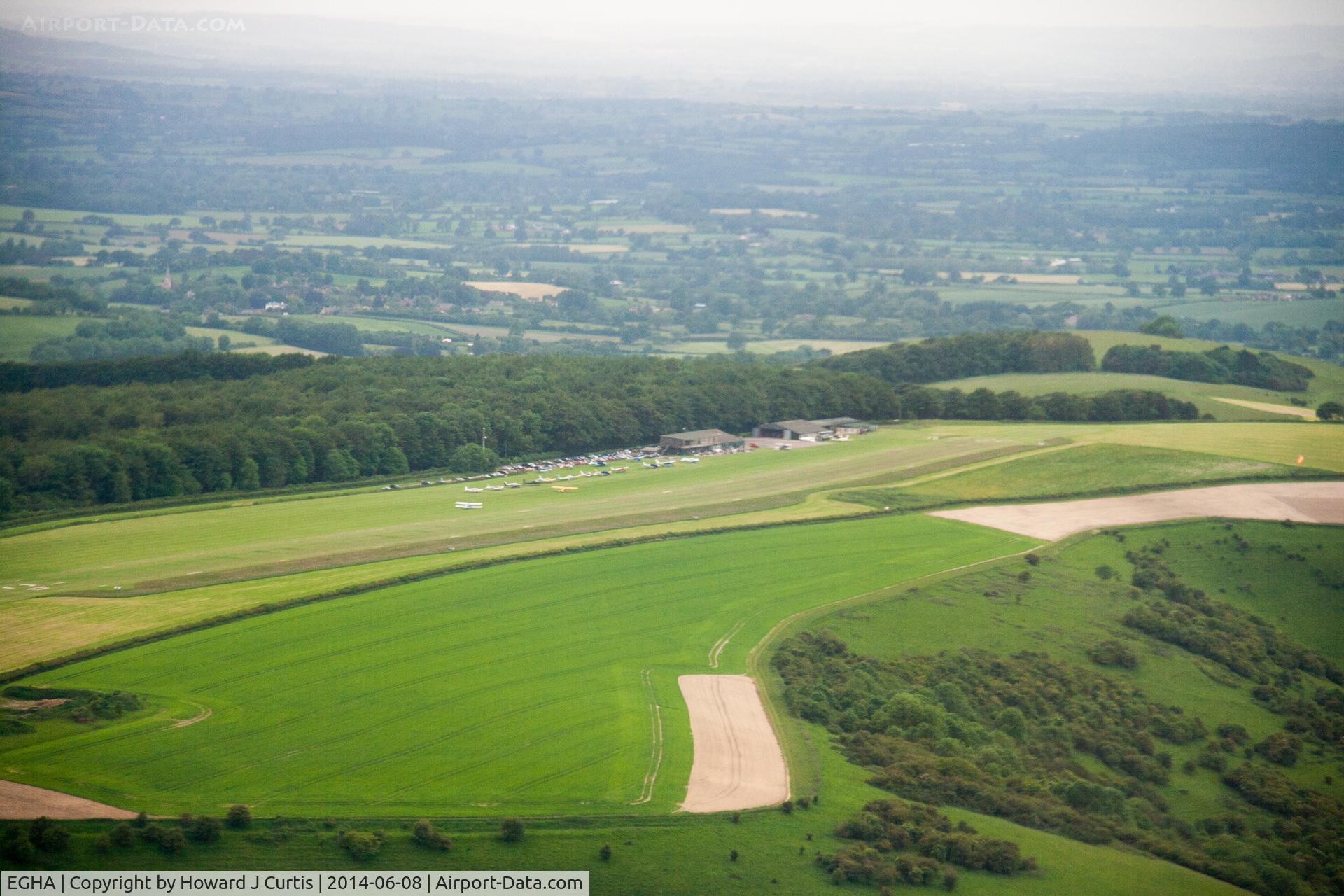 Compton Abbas Airfield Airport, Shaftesbury, England United Kingdom (EGHA) - Compton Abbas (from Bulldog G-GRRR)