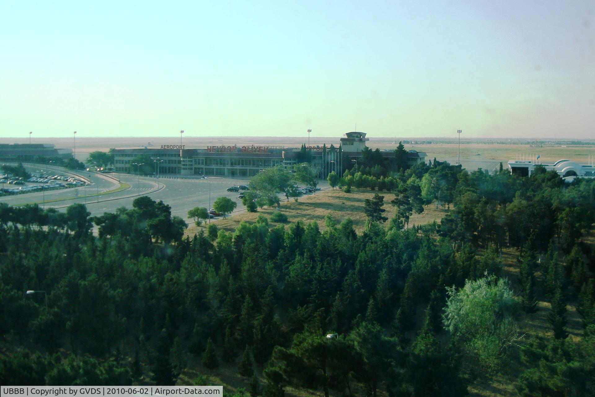 Heydar Aliyev International Airport, Baku Azerbaijan (UBBB) - Seen from hotel room