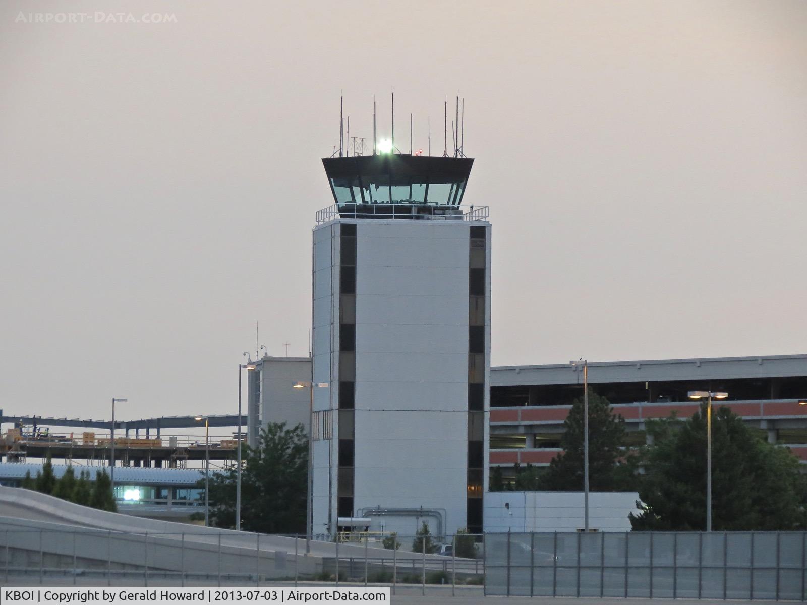 Boise Air Terminal/gowen Fld Airport (BOI) - Last days of operation for the old tower as the new tower has been built.