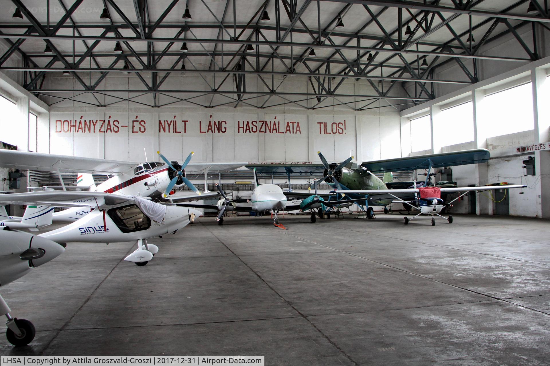 Szentkirályszabadja Airport, Szentkirályszabadja Hungary (LHSA) - Szentkirályszabadja Airport, ex Military Air base, Hungary