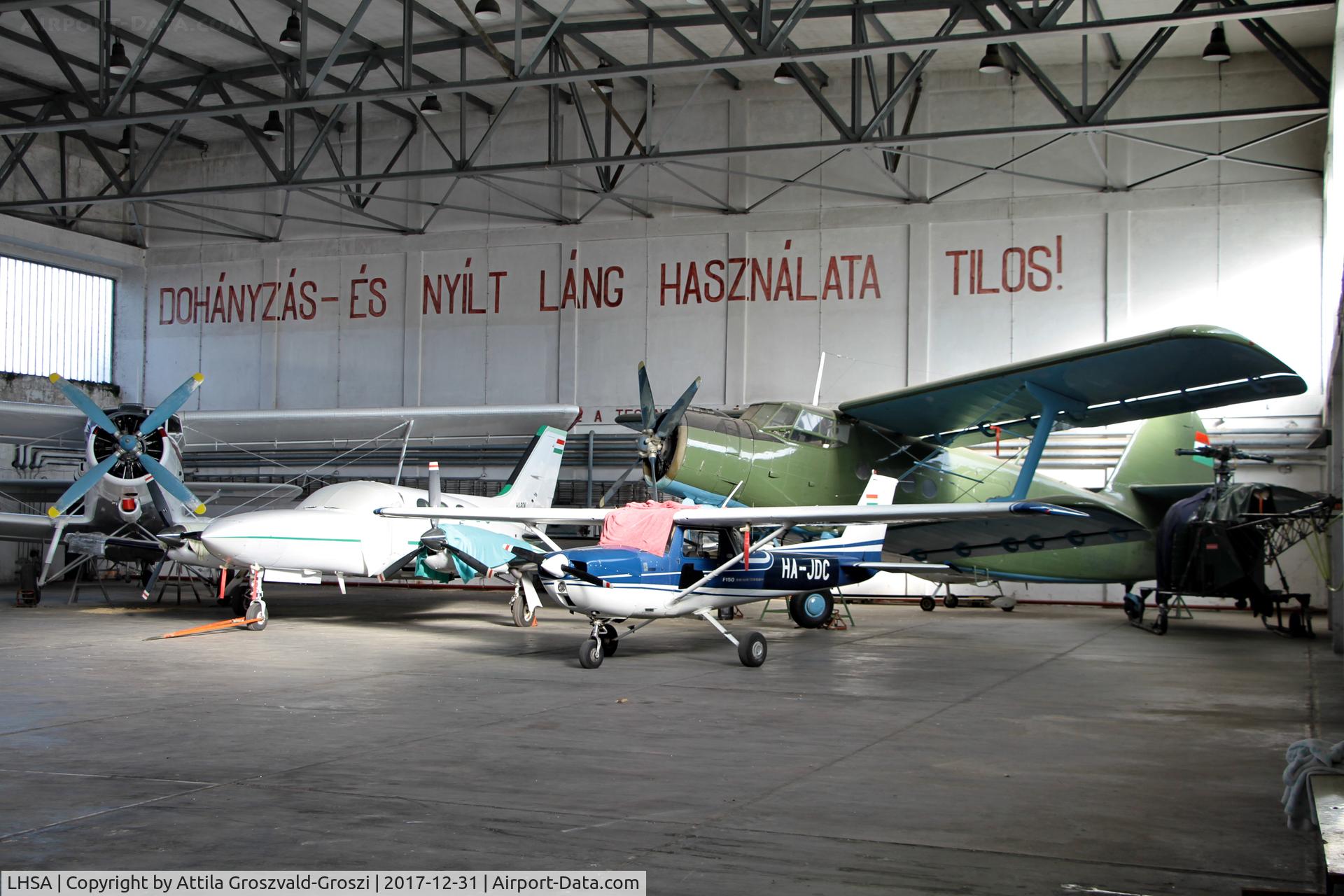Szentkirályszabadja Airport, Szentkirályszabadja Hungary (LHSA) - Szentkirályszabadja Airport, ex Military Air base, Hungary