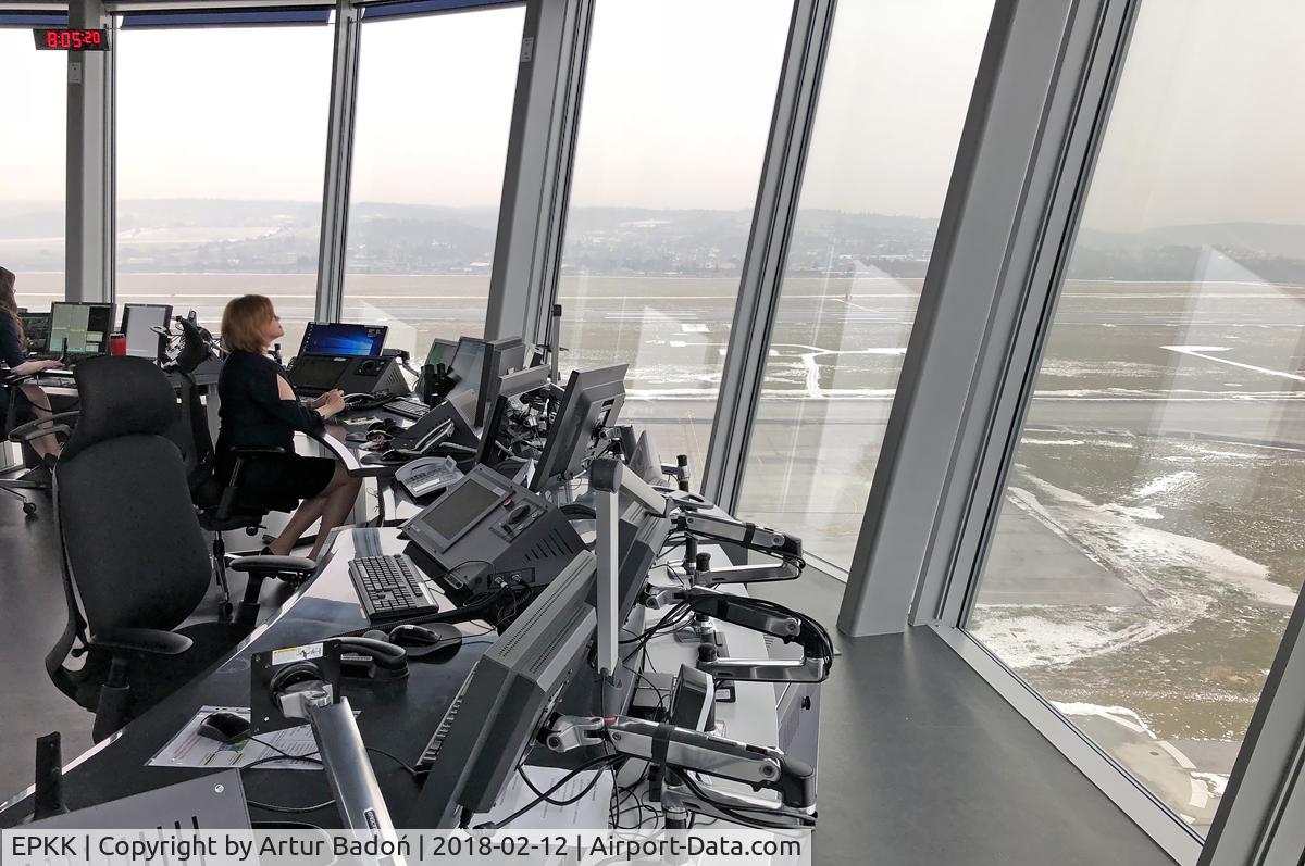 John Paul II International Airport Kraków-Balice, Kraków Poland (EPKK) - new flight control tower in Krakow