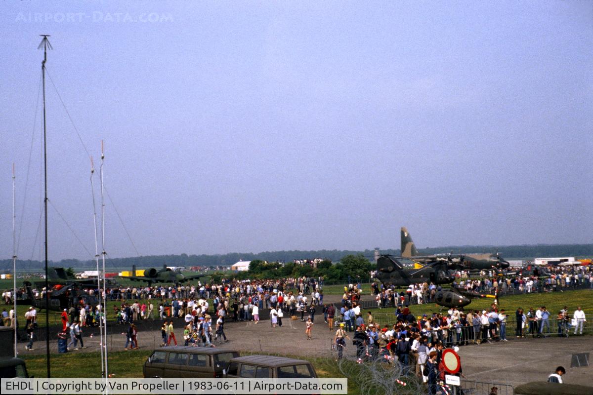 Deelen Airbase Airport, Deelen Netherlands (EHDL) - Deelen Air Base during its 1983 Open day celebrating the 70 years Royal Netherlands Air Force