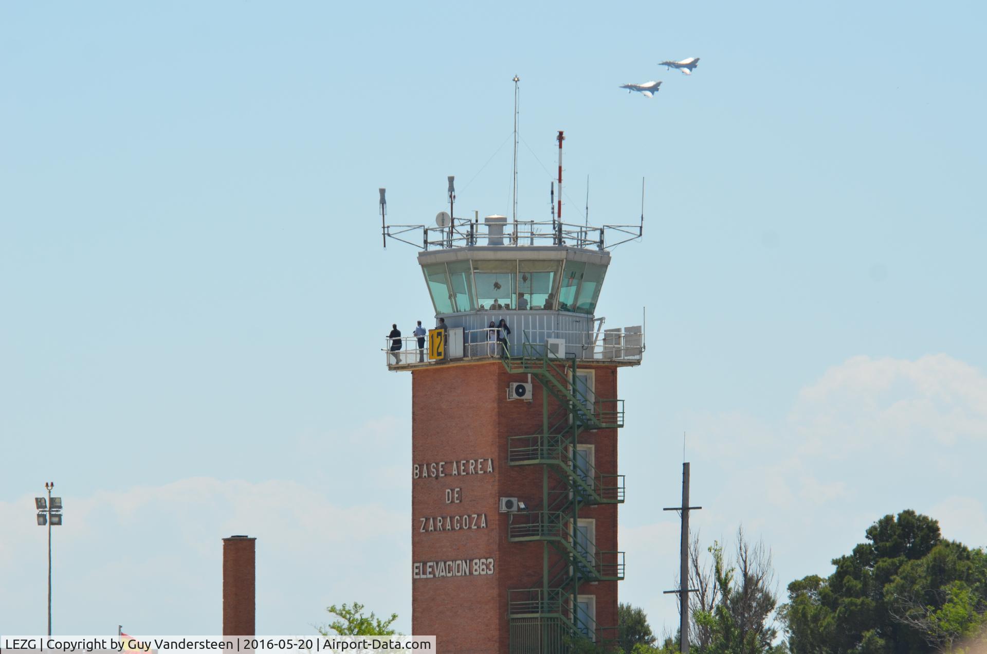Zaragoza Airport, Zaragoza / Aragon Spain (LEZG) - Control Tower Nato Tiger Meet 2016 