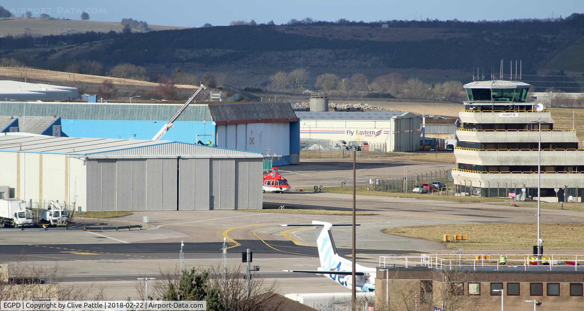 Aberdeen Airport, Aberdeen, Scotland United Kingdom (EGPD) - Airport view