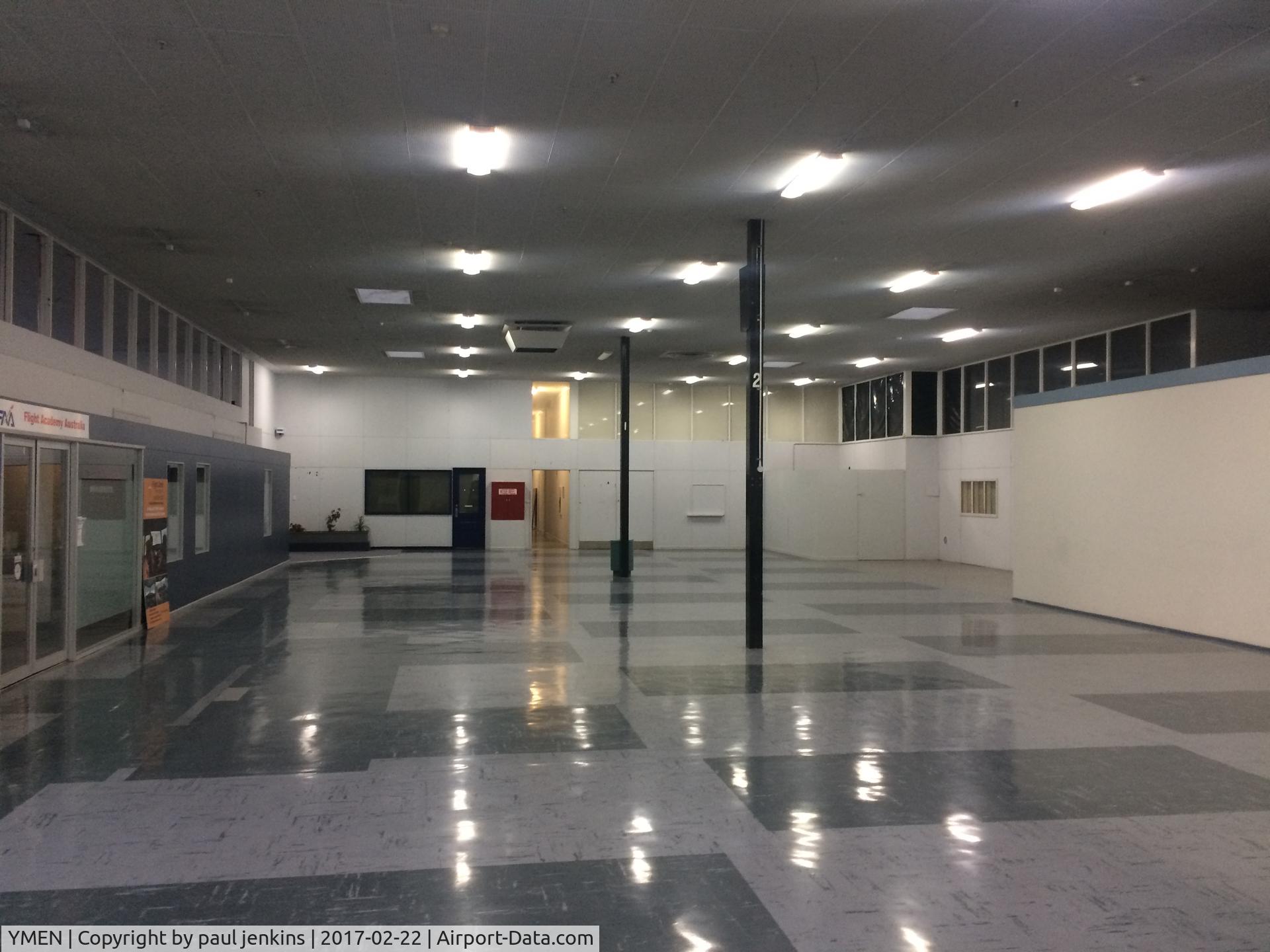 Essendon Airport, Essendon North, Victoria Australia (YMEN) - Interior of the main Essendon Airport terminal is almost untouched since the 1960s with the original lino floor and fittings. 