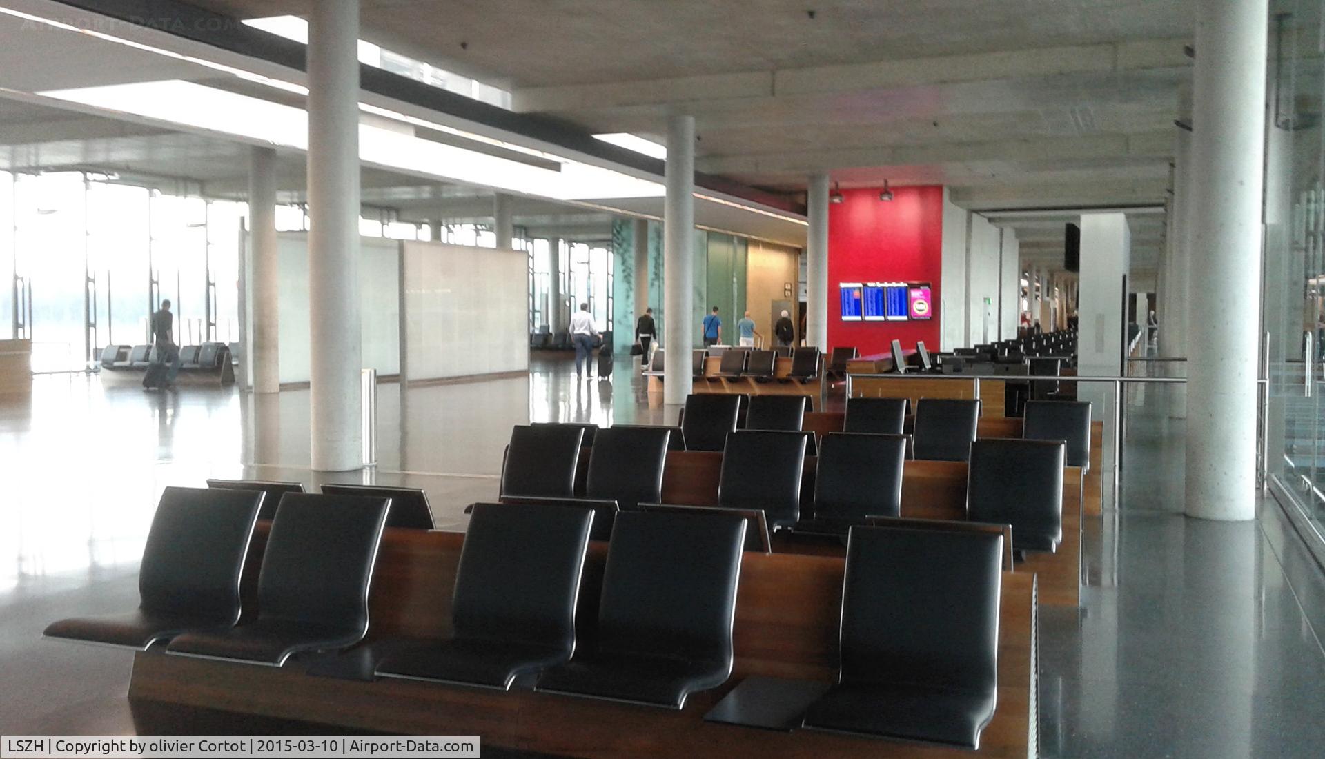 Zurich International Airport, Zurich Switzerland (LSZH) - One of the gates 