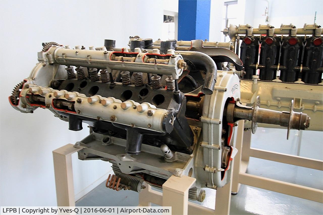 Paris Airport,  France (LFPB) - Peugeot L112 aircraft engine, 1916, Paris-Le Bourget Air & Space Museum (LFPB-LBG)