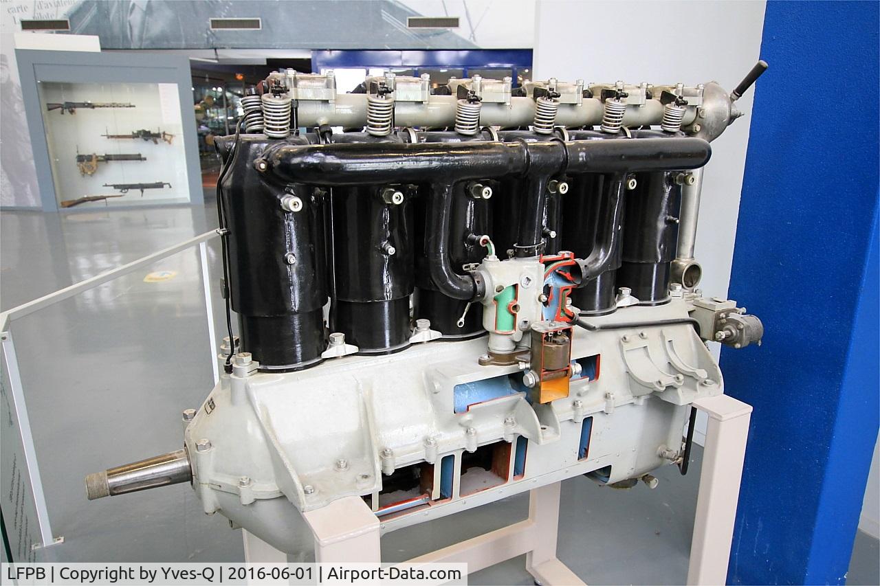 Paris Airport,  France (LFPB) - BMW type 3A inline six-cylinder, model fitted on Fokker D VI and D VIIF, Paris-Le Bourget Air & Space Museum (LFPB-LBG)