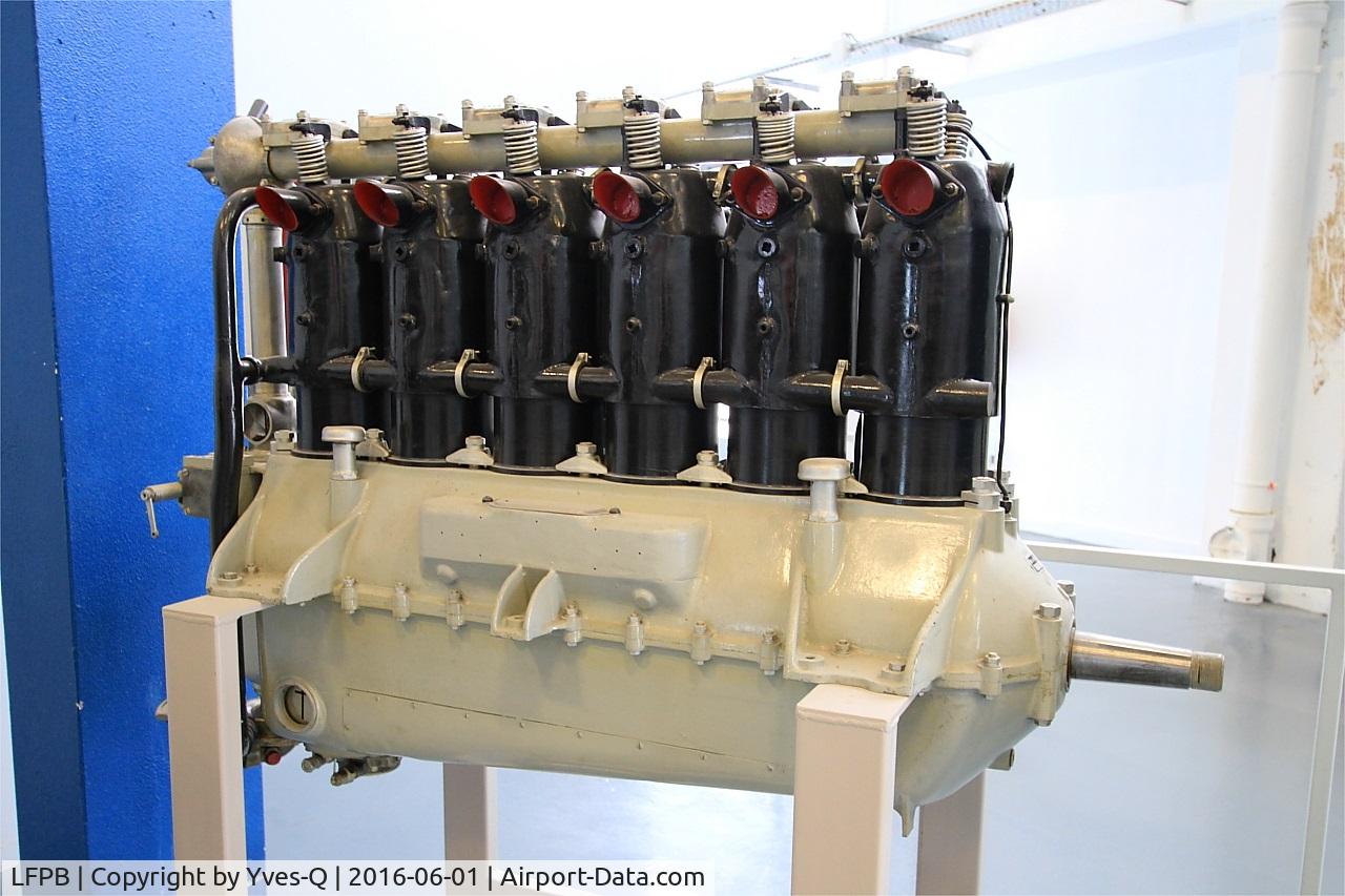 Paris Airport,  France (LFPB) - BMW type 3A inline six-cylinder, model fitted on Fokker D VI and D VIIF, Paris-Le Bourget Air & Space Museum (LFPB-LBG)