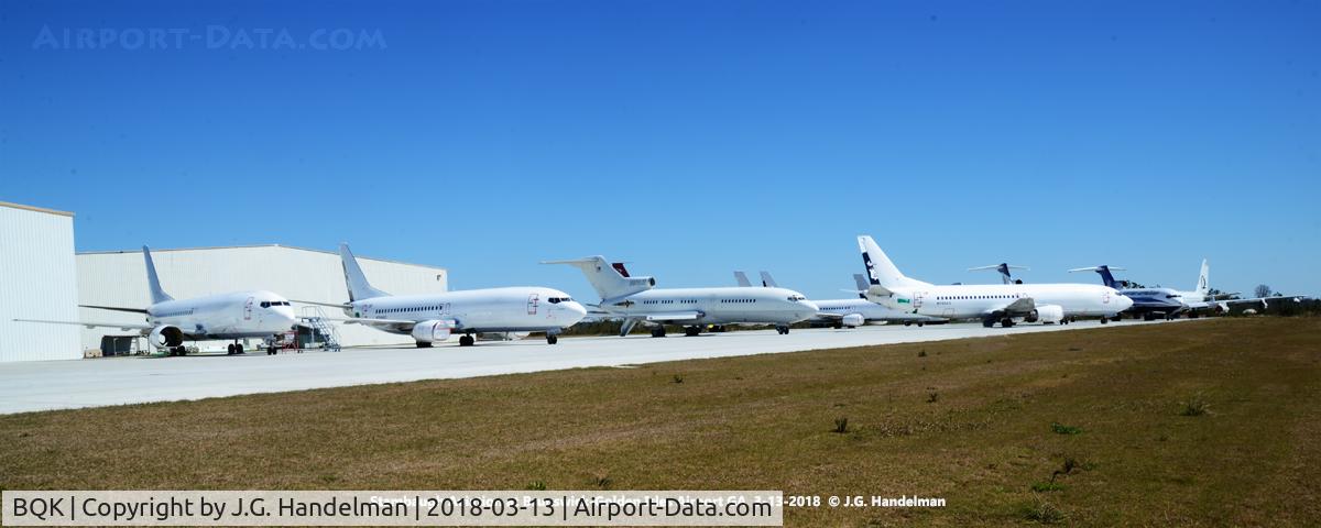 Brunswick Golden Isles Airport (BQK) - Boeing aircraft at Stambaugh Aviation Brunswick-Golden Isles GA