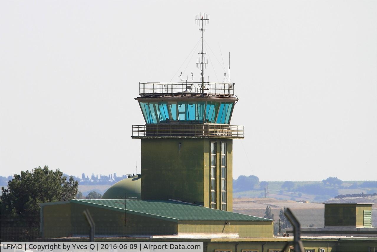 Orange Caritat Airport, Orange France (LFMO) - Control tower, Orange-Caritat Air Base 115 (LFMO-XOG)