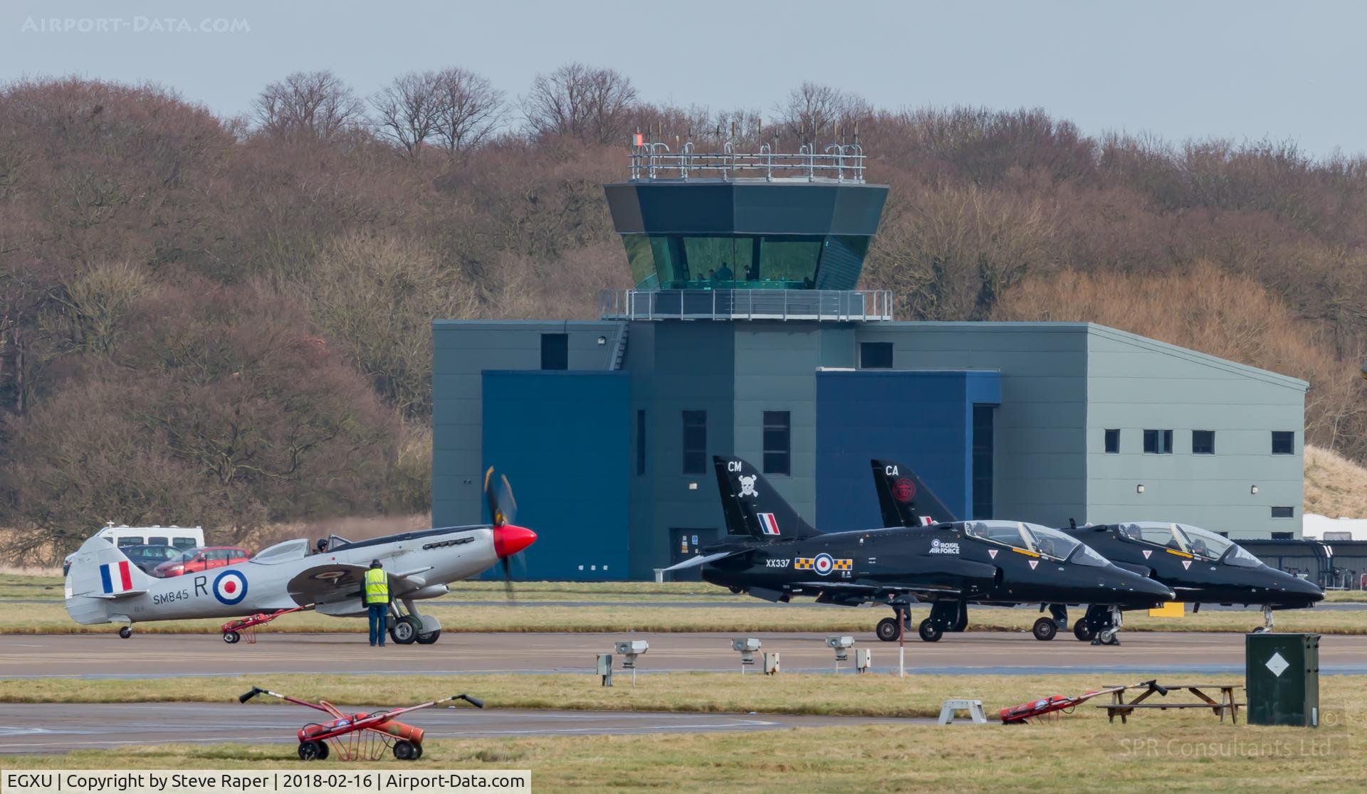 RAF Linton-on-Ouse Airport, Linton-on-Ouse, England United Kingdom (EGXU) - Some visitors for the pilot graduation.