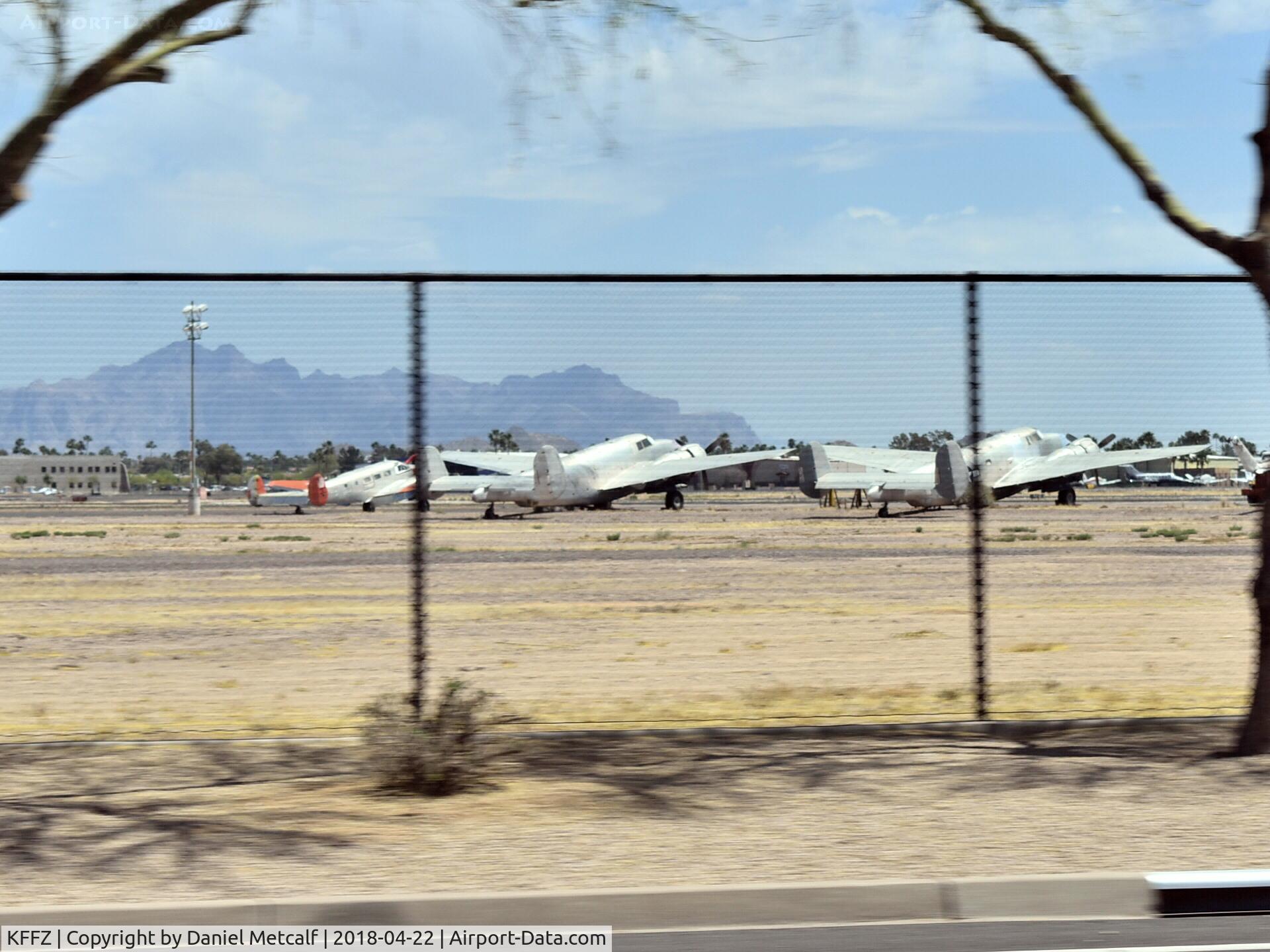 Falcon Fld Airport (FFZ) - Vintage Military Aircraft at Falcon Field