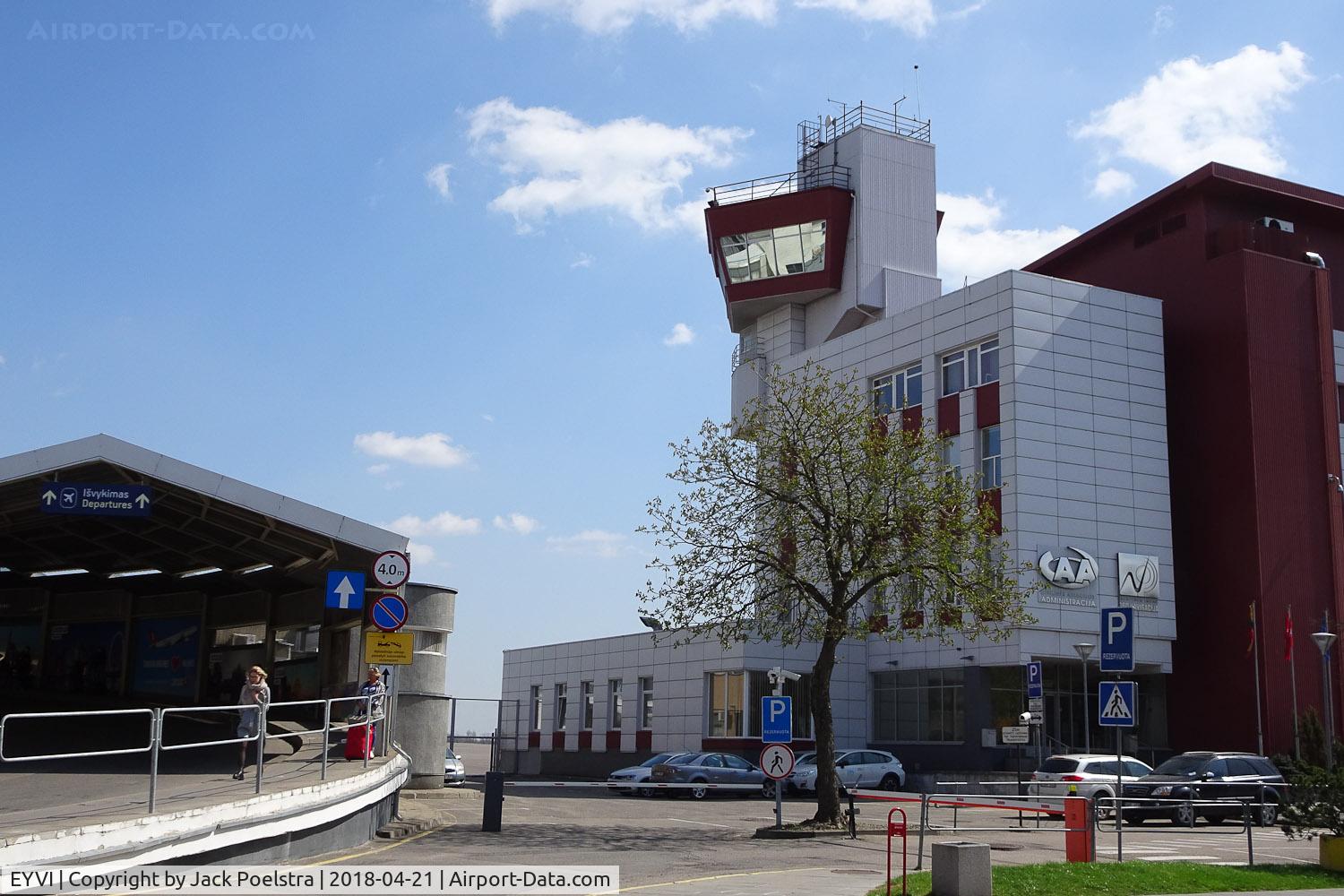 Vilnius International Airport, Vilnius Lithuania (EYVI) - ATC tower at Vilnius airport