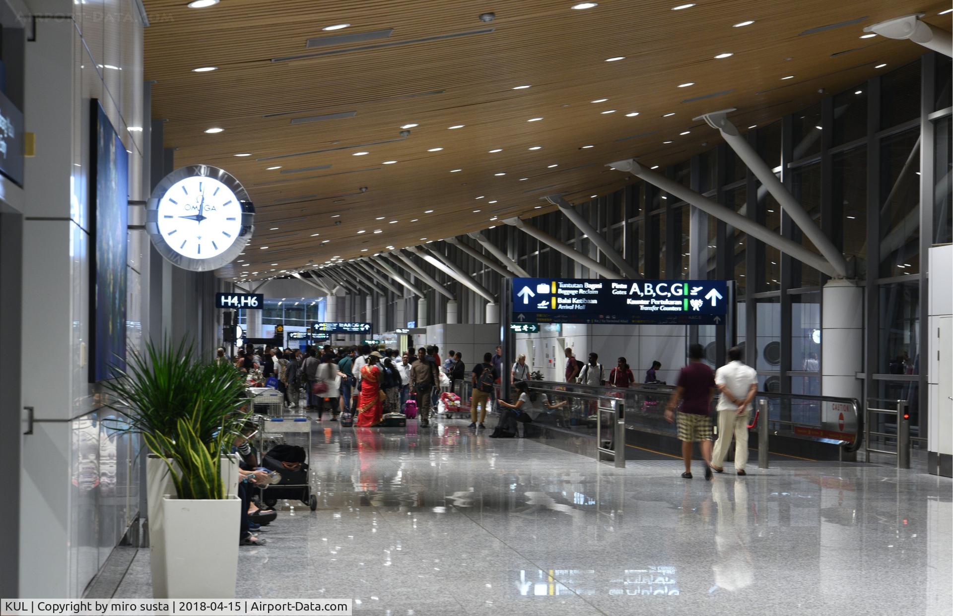 Kuala Lumpur International Airport, Sepang, Selangor Malaysia (KUL) - Main Terminal, Kuala Lumpur International Airport (KLIA1), Malaysia