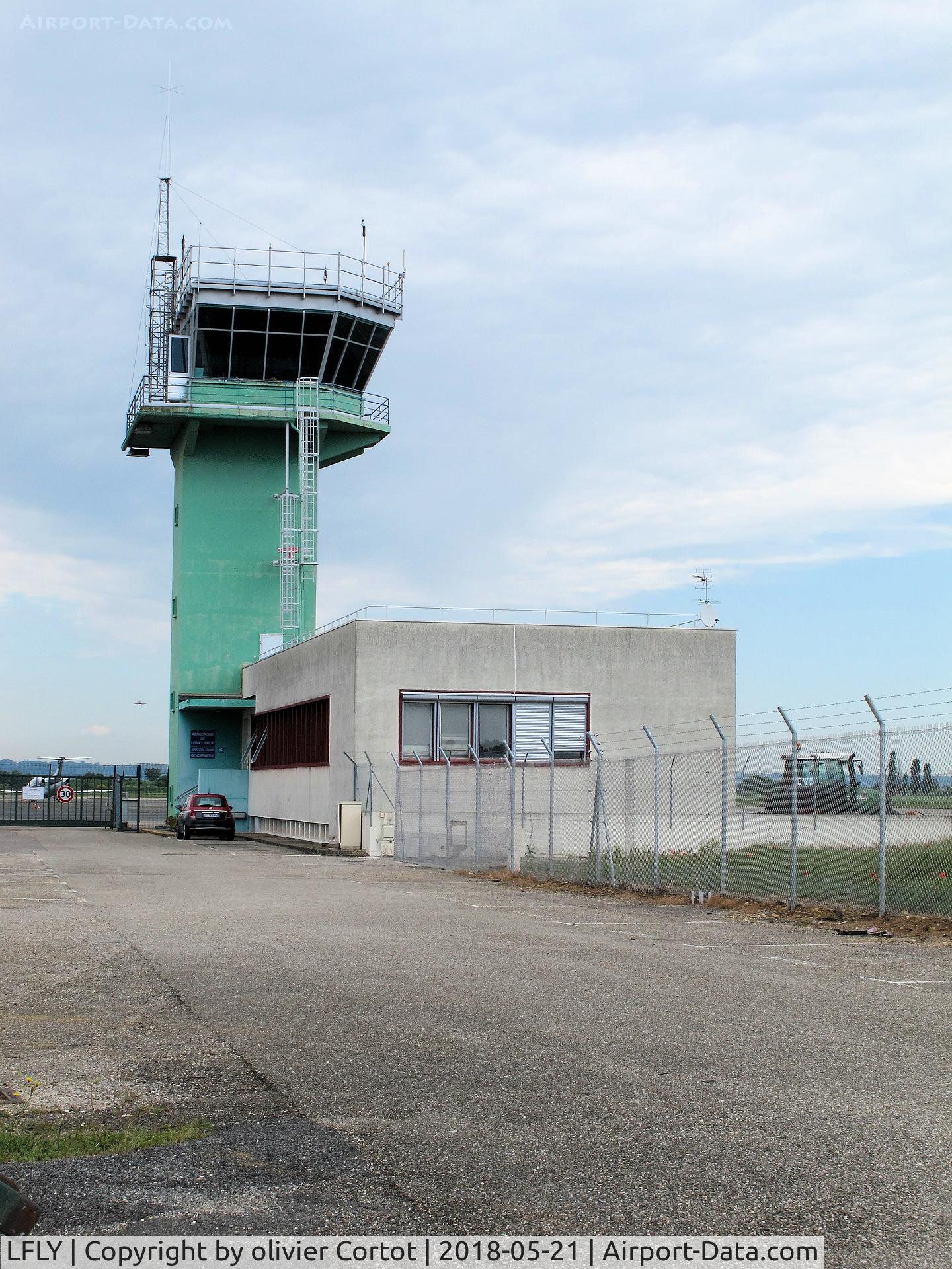 Lyon Bron Airport, Lyon France (LFLY) - the tower