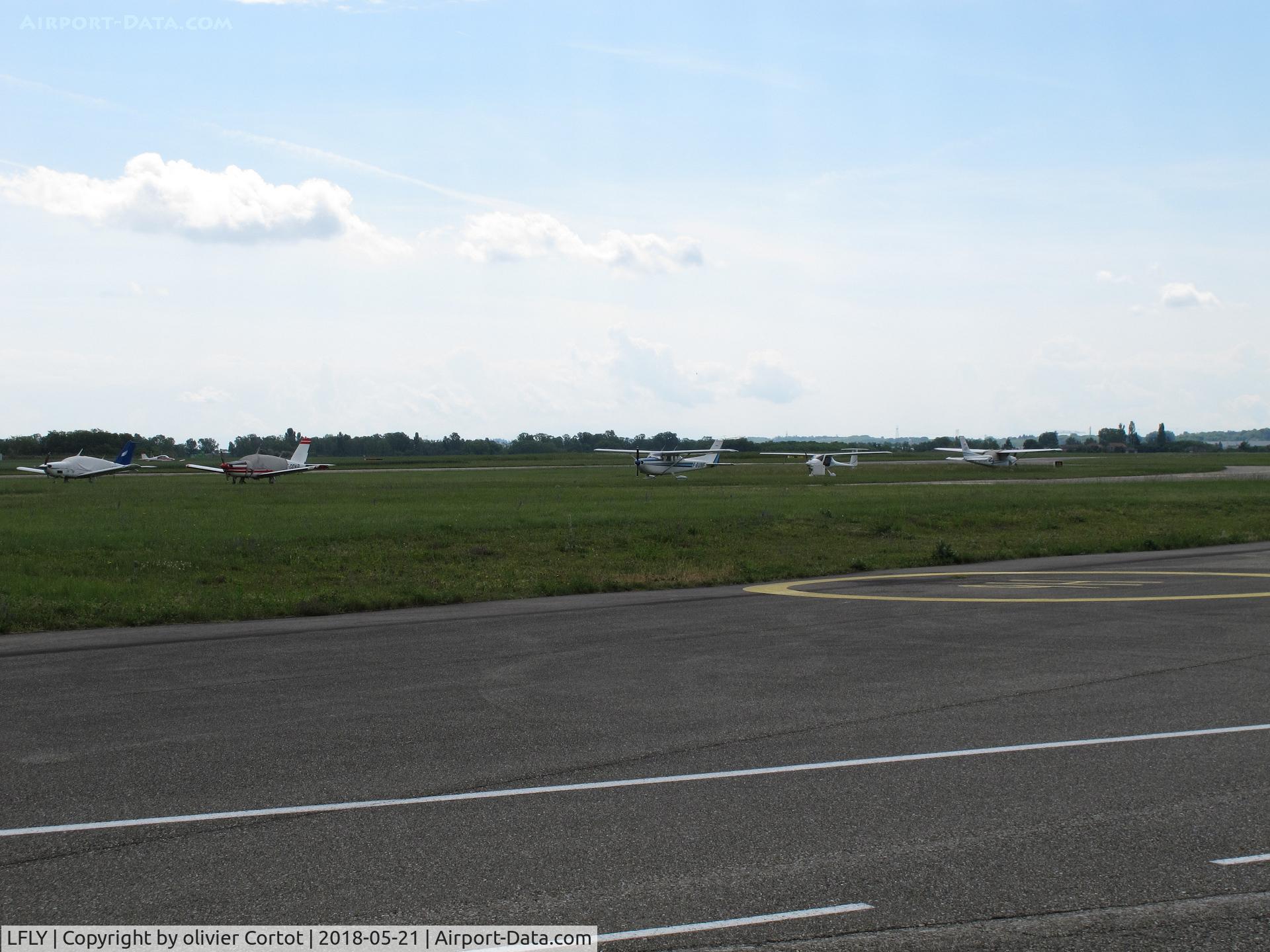Lyon Bron Airport, Lyon France (LFLY) - general view