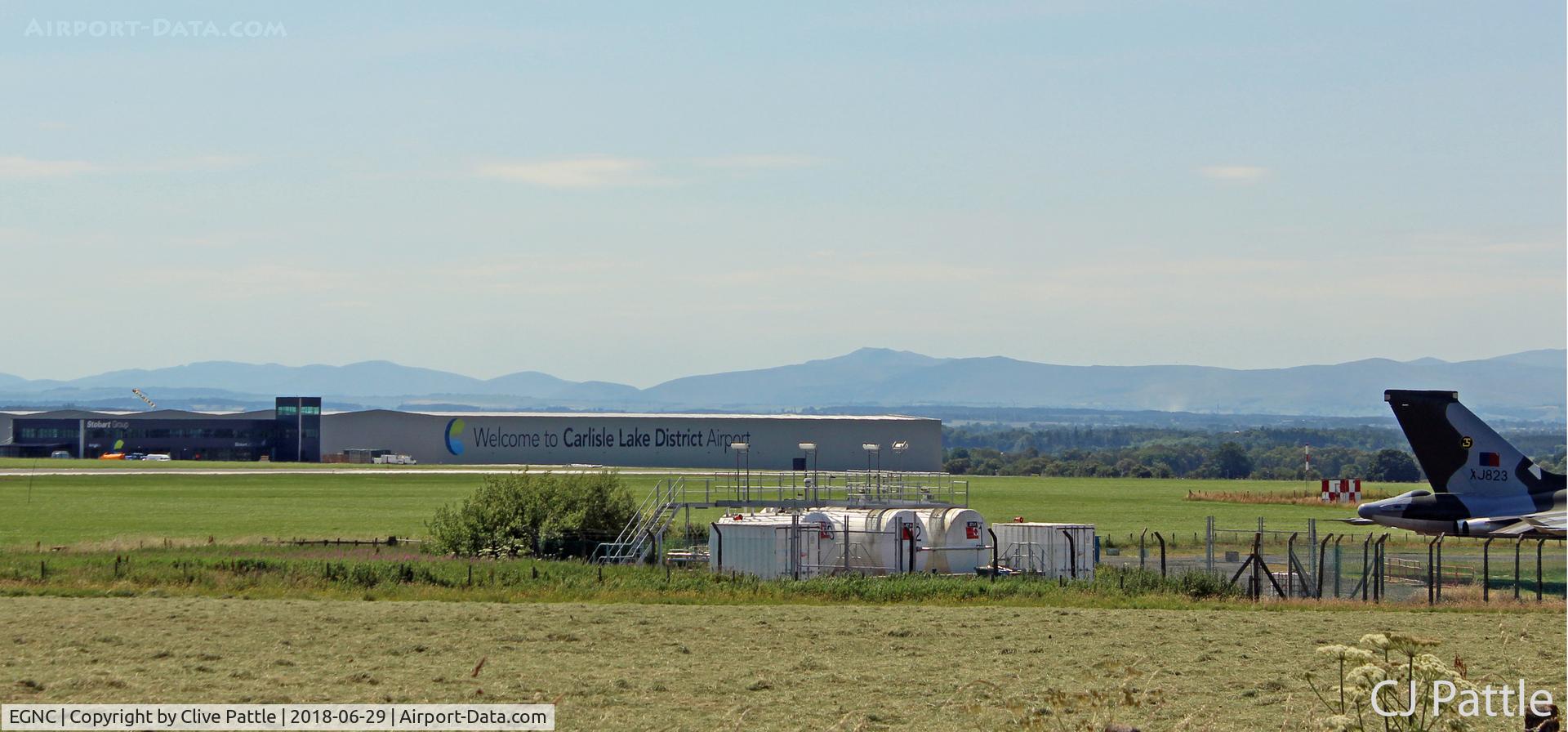 Carlisle Airport, Carlisle, England United Kingdom (EGNC) - A view of the new terminal and facilities at Carlisle, due to open in September 2018. Stobart Air to provide daily services to Belfast, Dublin and Southend using ATR-42 aircraft.