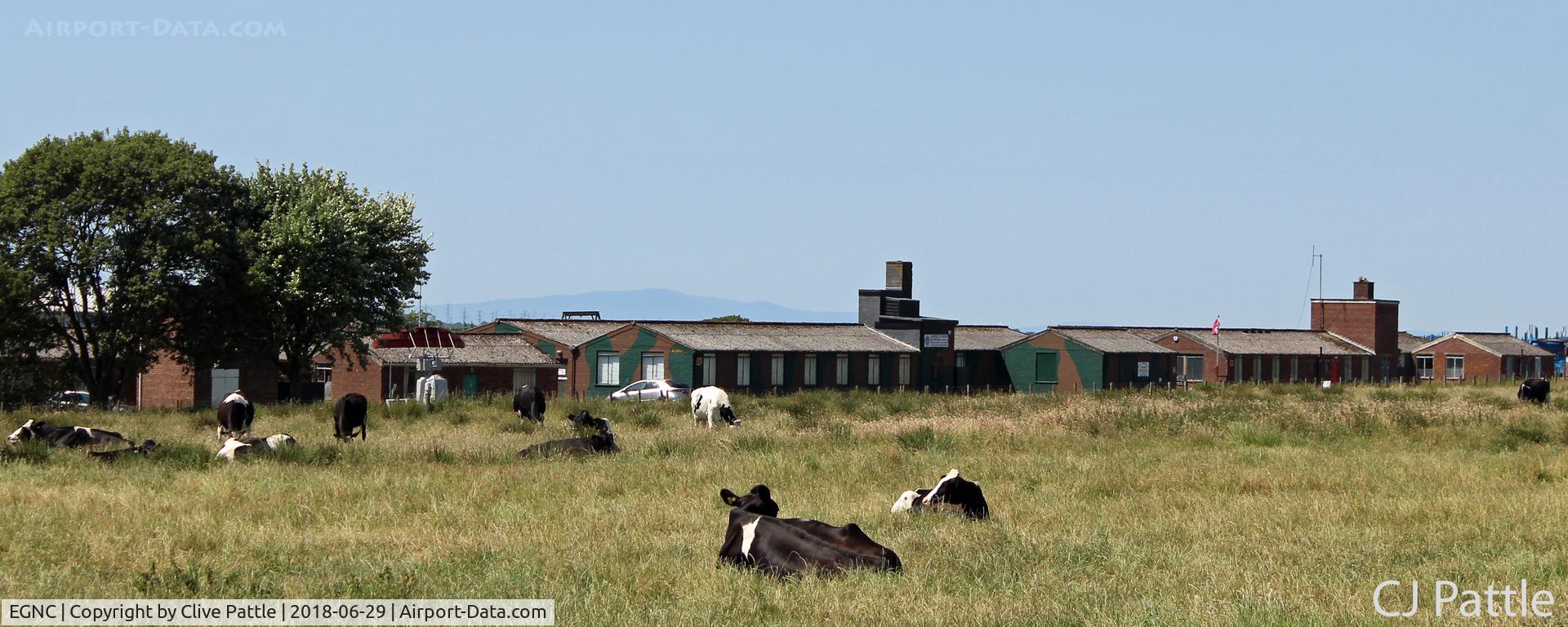 Carlisle Airport, Carlisle, England United Kingdom (EGNC) - Solway Aviation Museum occupy these surviving WWII airfield buildings at the former RAF Carlisle, Cumbria, UK.