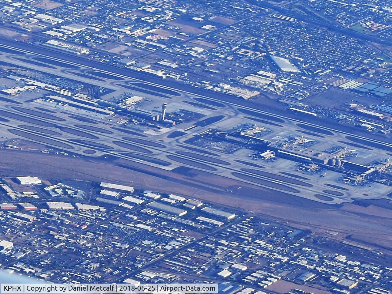 Phoenix Sky Harbor International Airport (PHX) - Seen from the air
