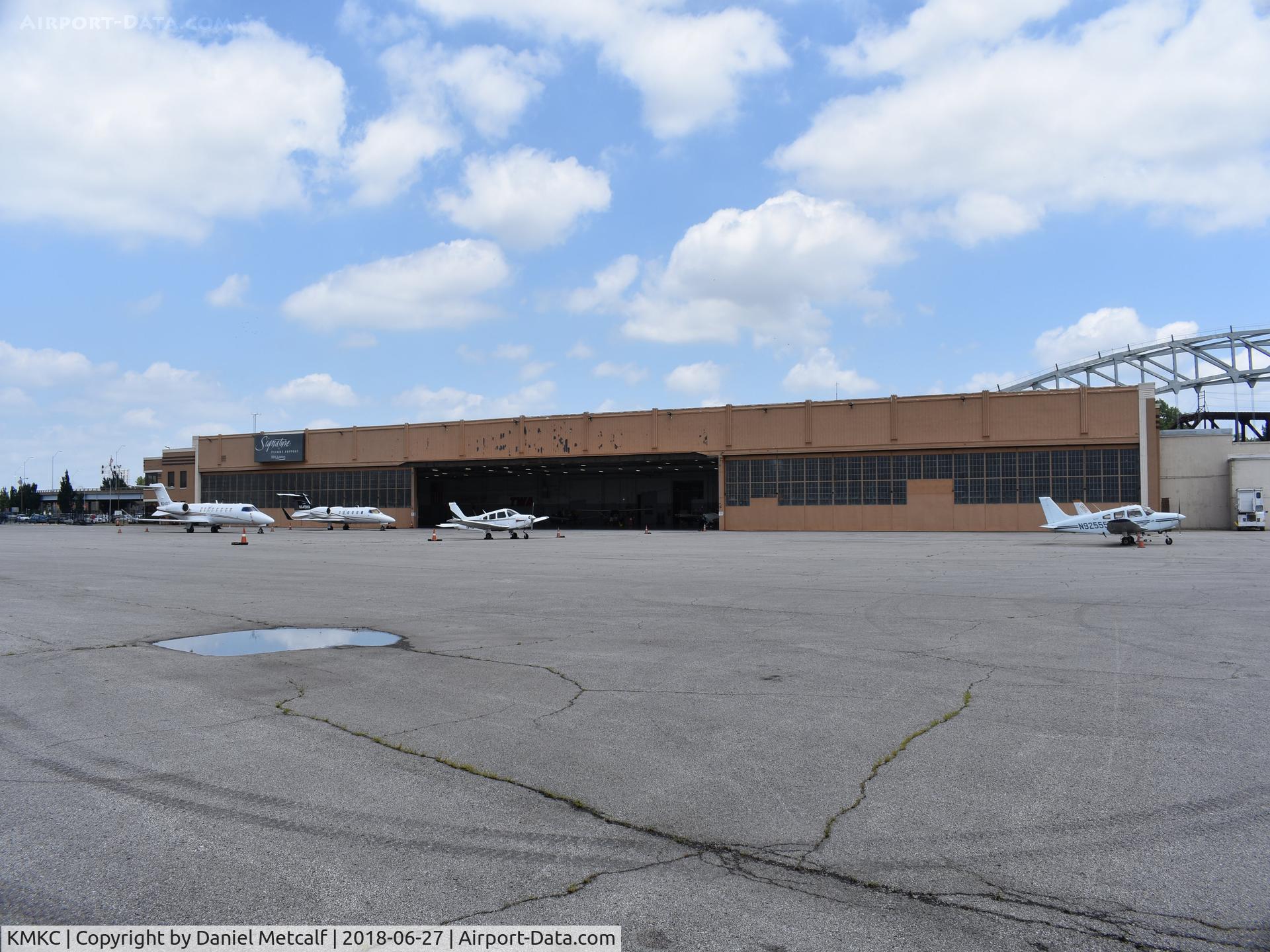 Charles B. Wheeler Downtown Airport (MKC) - The old TWA hanger