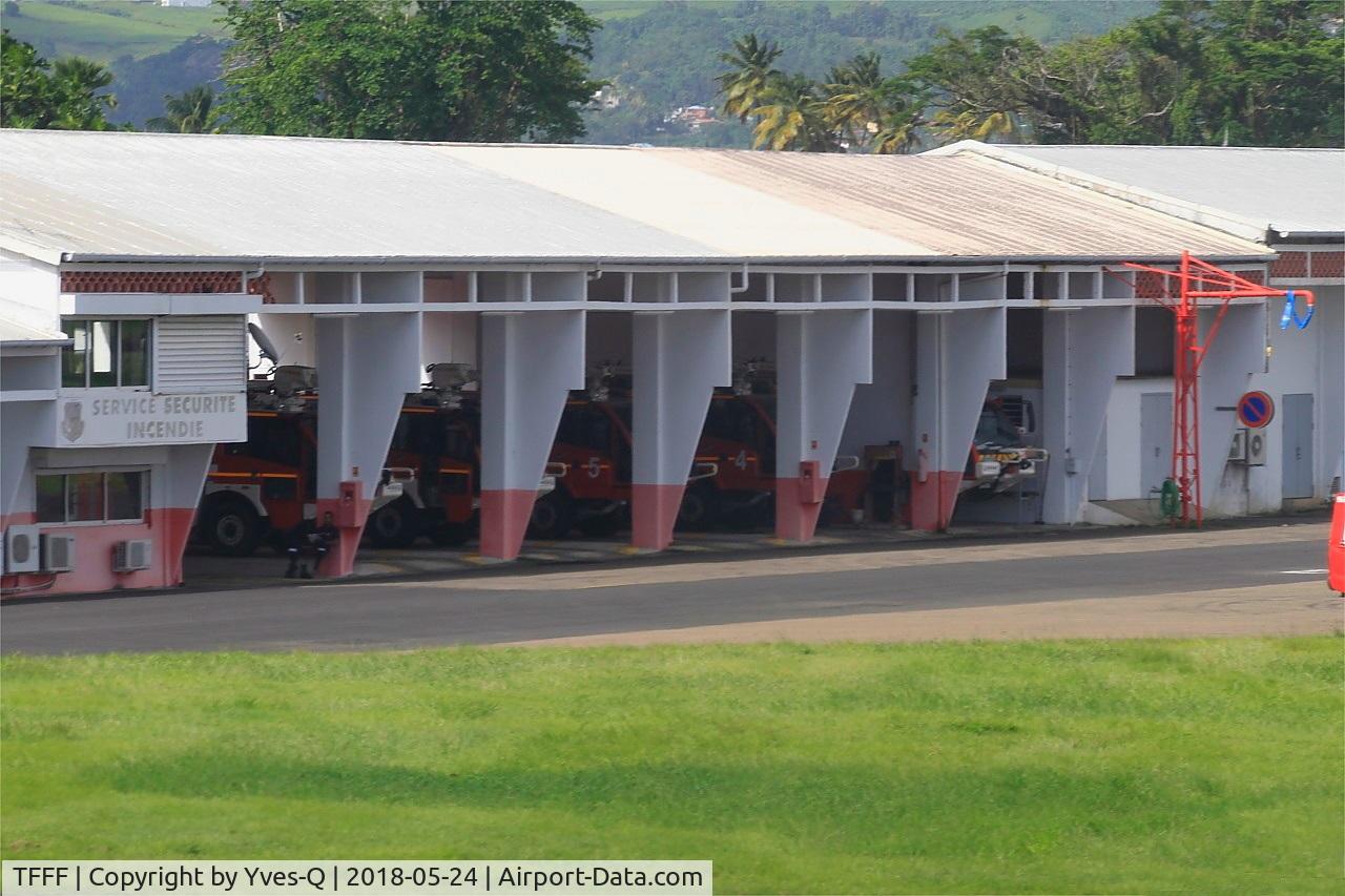 Fort-de-France Airport, Le Lamentin Airport France (TFFF) - Fire truks station, Martinique-Aimé-Césaire airport (TFFF - FDF)