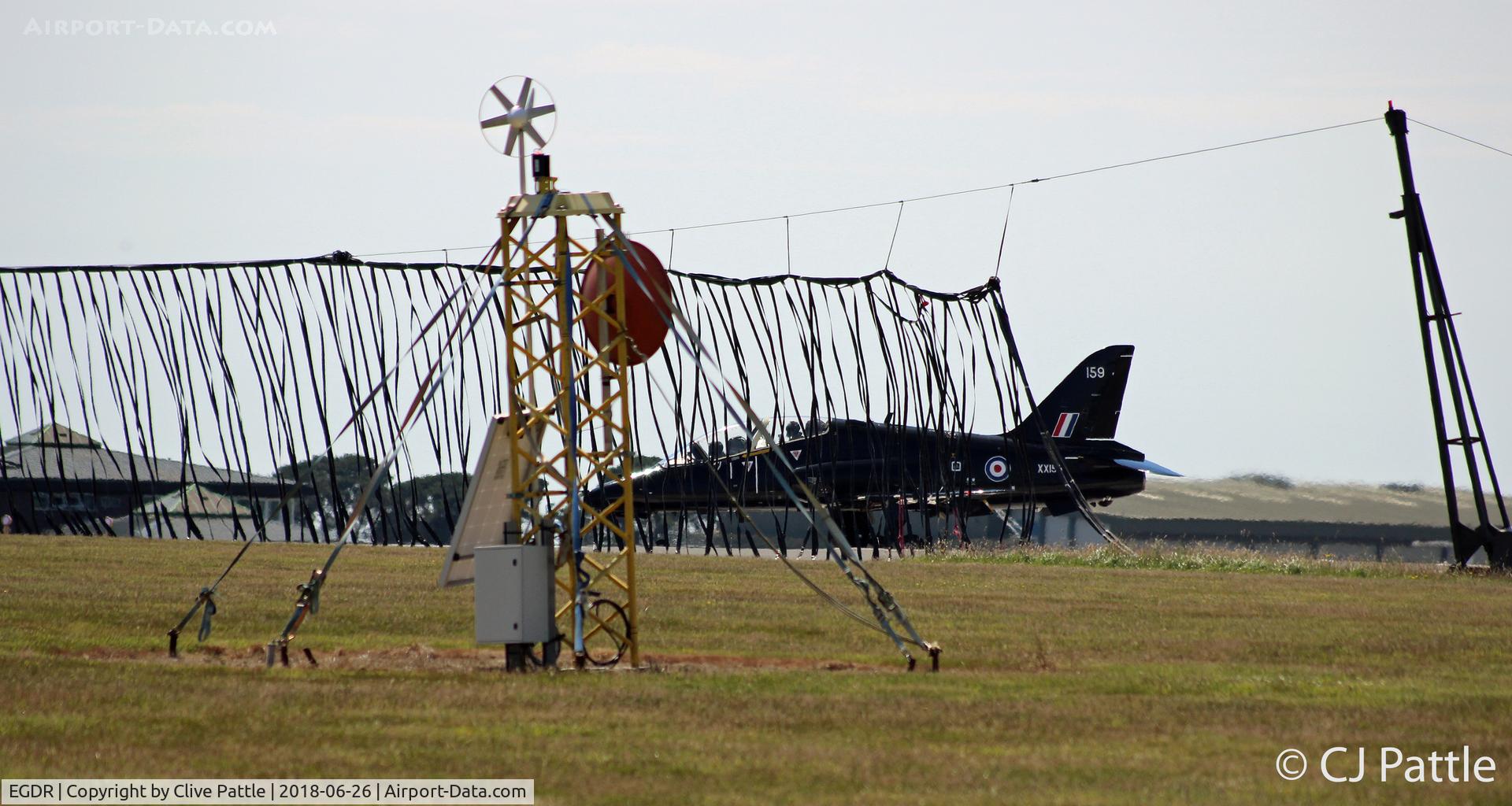 RNAS Culdrose Airport, Helston, England United Kingdom (EGDR) - Arresting gear deployed at RNAS Culdrose