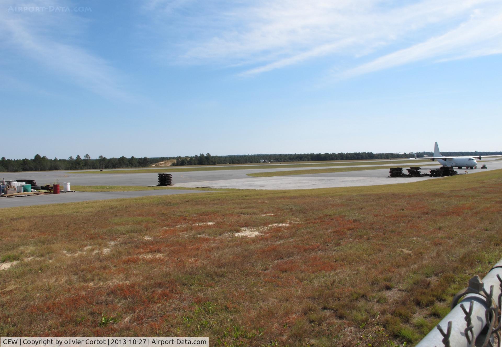 Bob Sikes Airport (CEW) - view on the runway