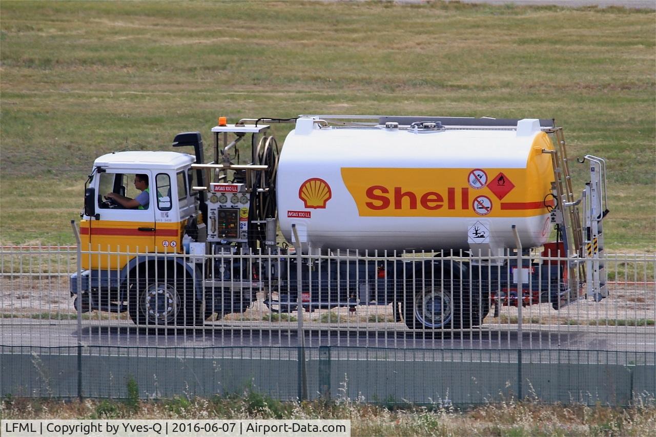 Marseille Provence Airport, Marseille France (LFML) - Refueling truck, Marseille-Provence airport (LFML-MRS)