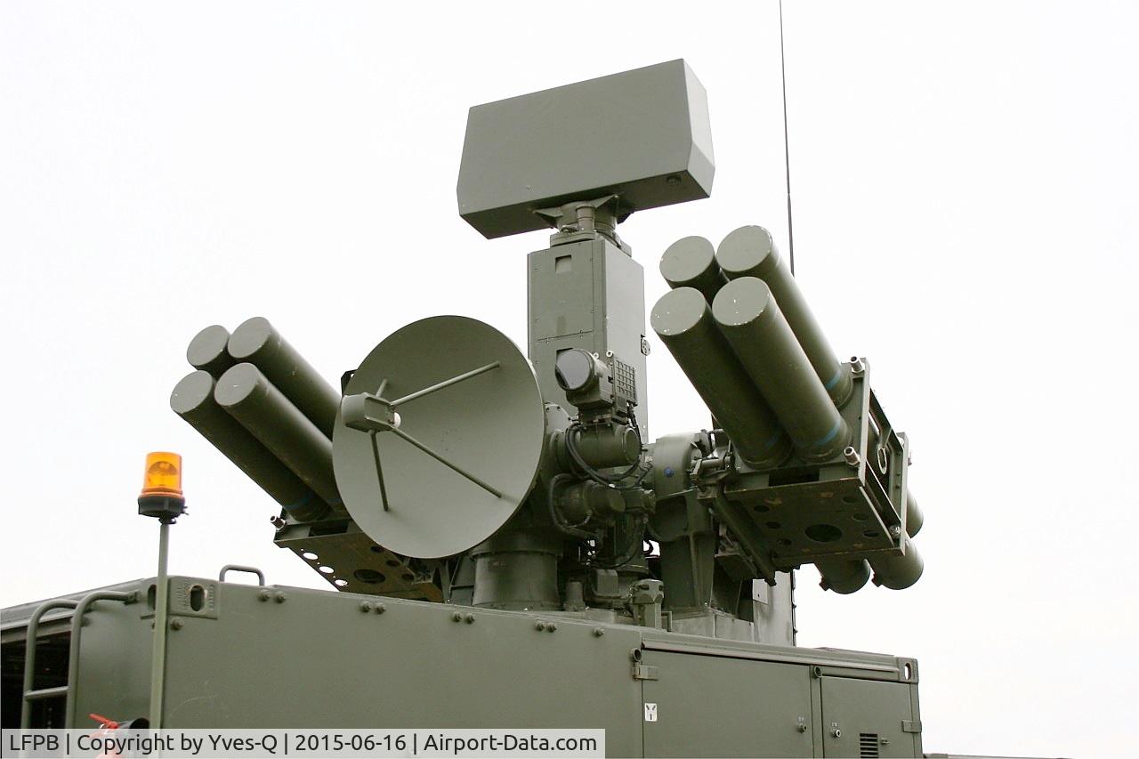Paris Airport,  France (LFPB) - All-weather short-range anti-air missile and aircraft Crotale system, Protection of Paris-Le bourget (LFPB-LBG) air show 2015