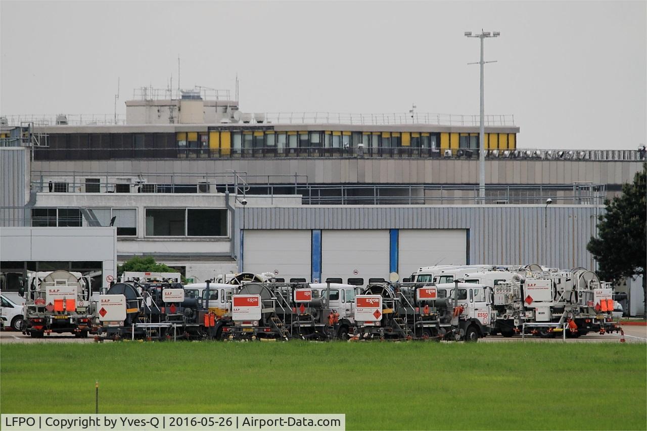 Paris Orly Airport, Orly (near Paris) France (LFPO) - Refueling truck parking, Paris-Orly airport (LFPO-ORY)