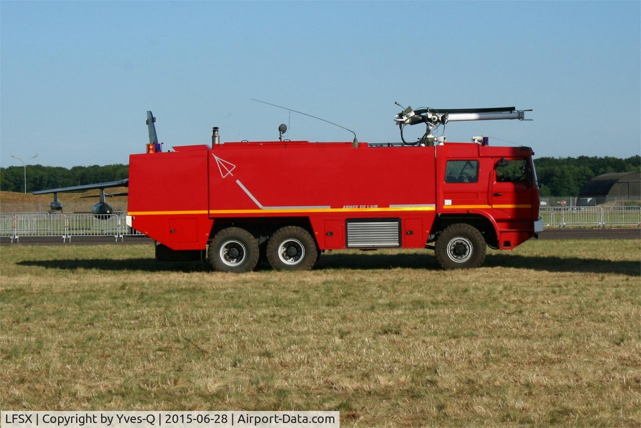 LFSX Airport - Fire truck, Luxeuil-St Sauveur air base 116 (LFSX)