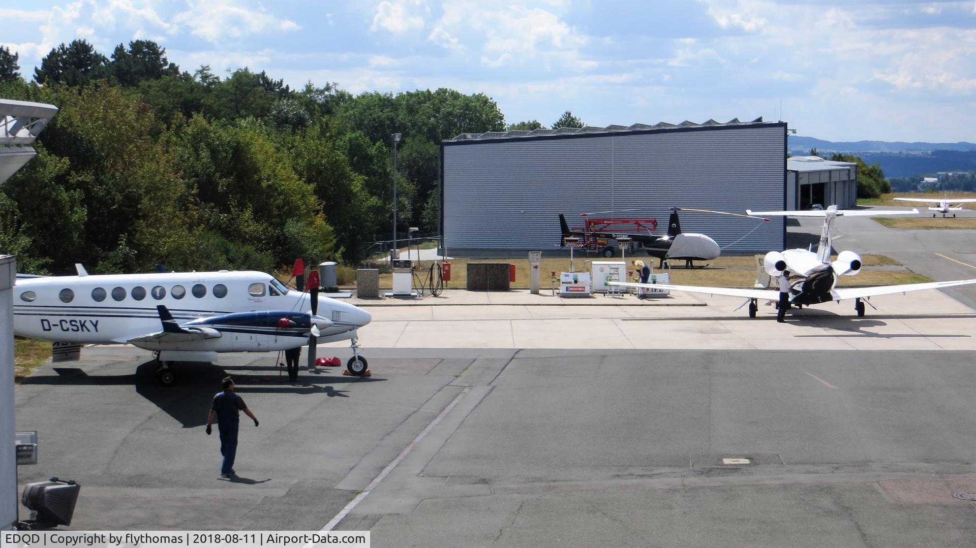Bindlacher Berg Airport (Bayreuth Airport), Bayreuth Germany (EDQD) - Super King Air 350 Bayreuth Airport
