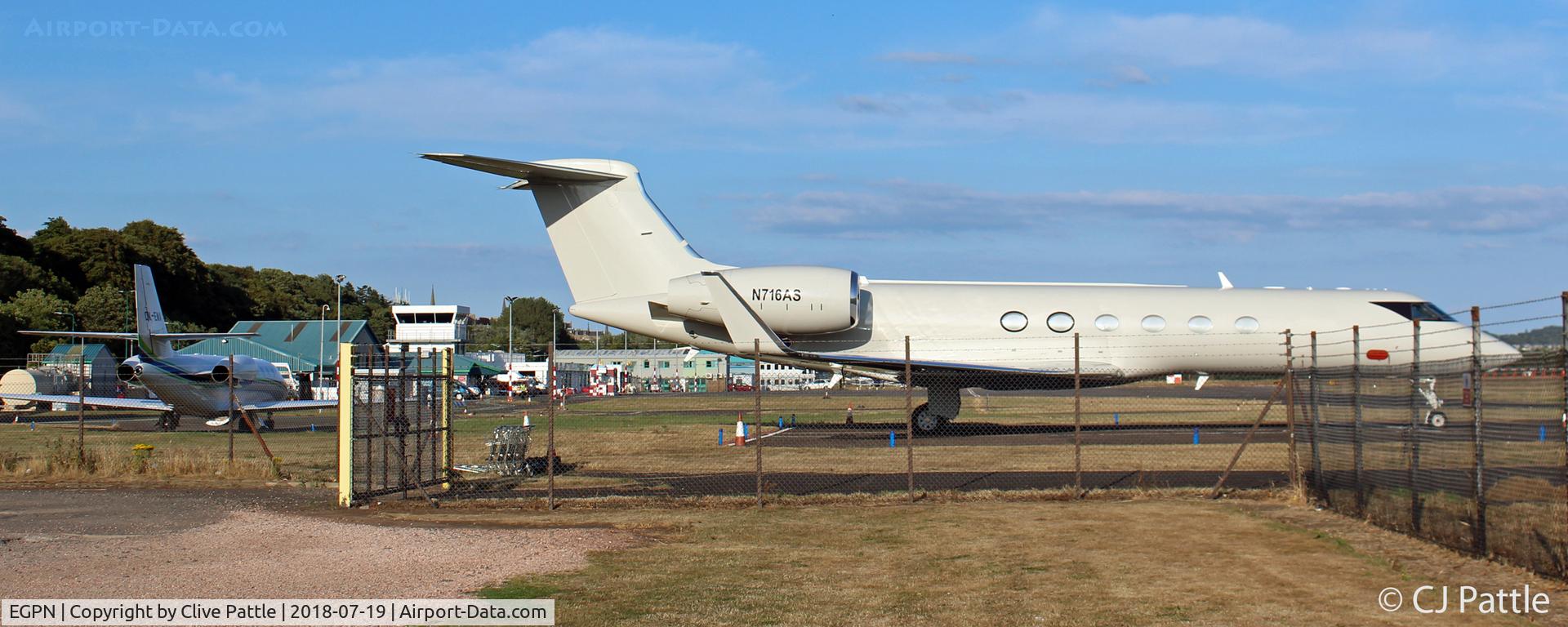 Dundee Airport, Dundee, Scotland United Kingdom (EGPN) - Apron View