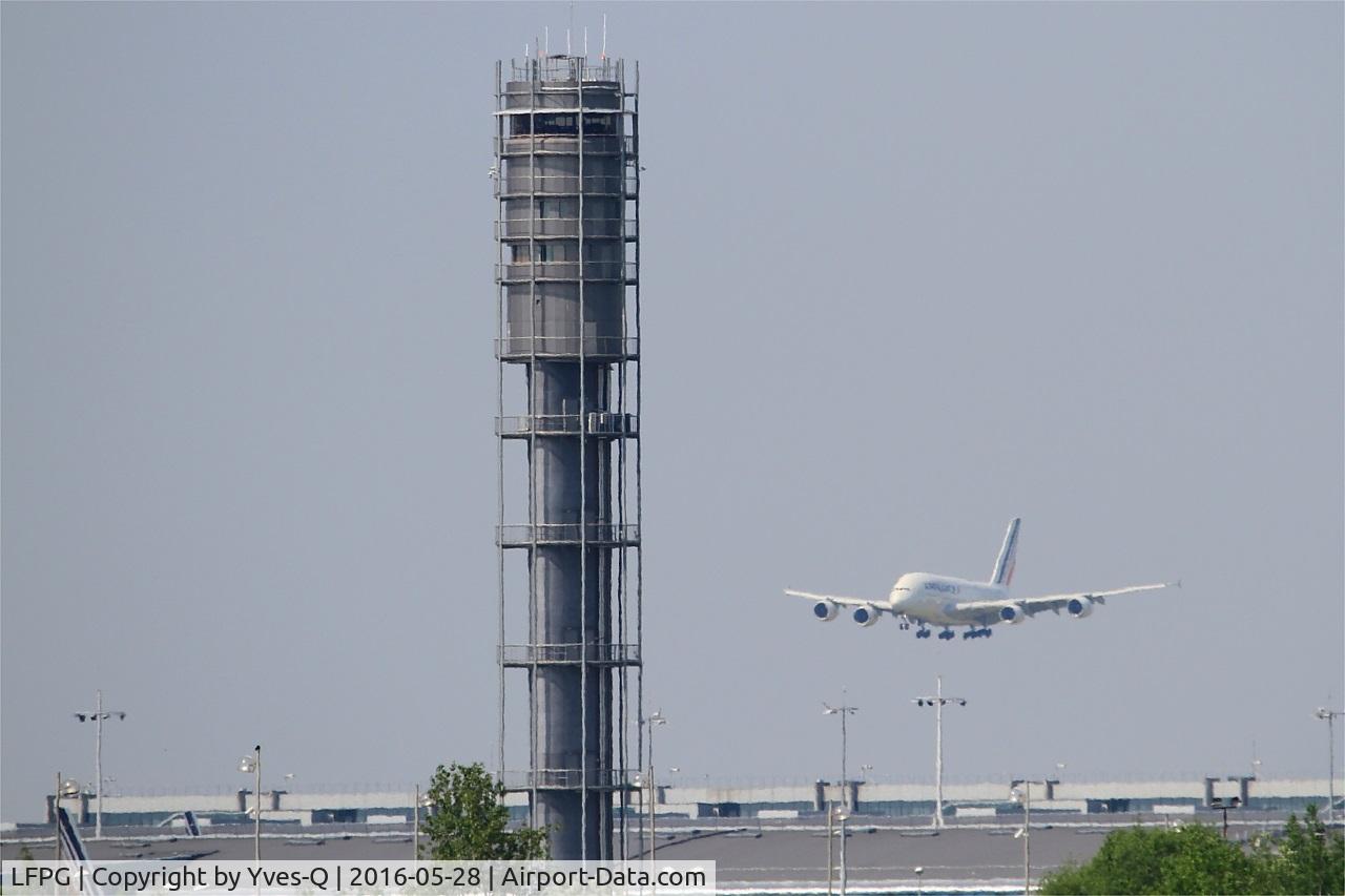 Paris Charles de Gaulle Airport (Roissy Airport), Paris France (LFPG) - Taxiway control tower,east sector, Roissy-Charles De Gaulle airport (LFPG-CDG)