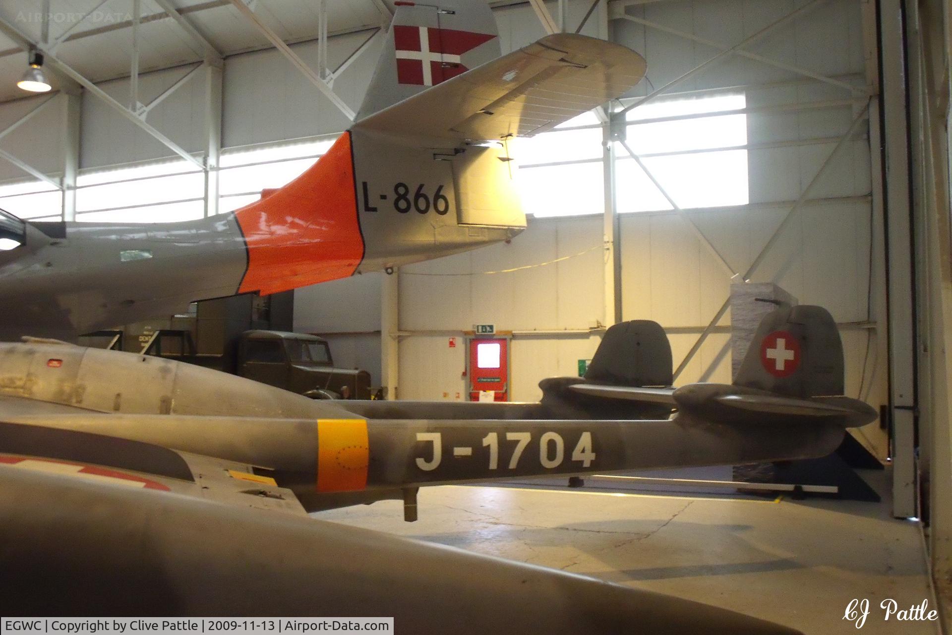 RAF Cosford Airport, Albrighton, England United Kingdom (EGWC) - General view of exhibits at the RAF Museum Cosford in 2009