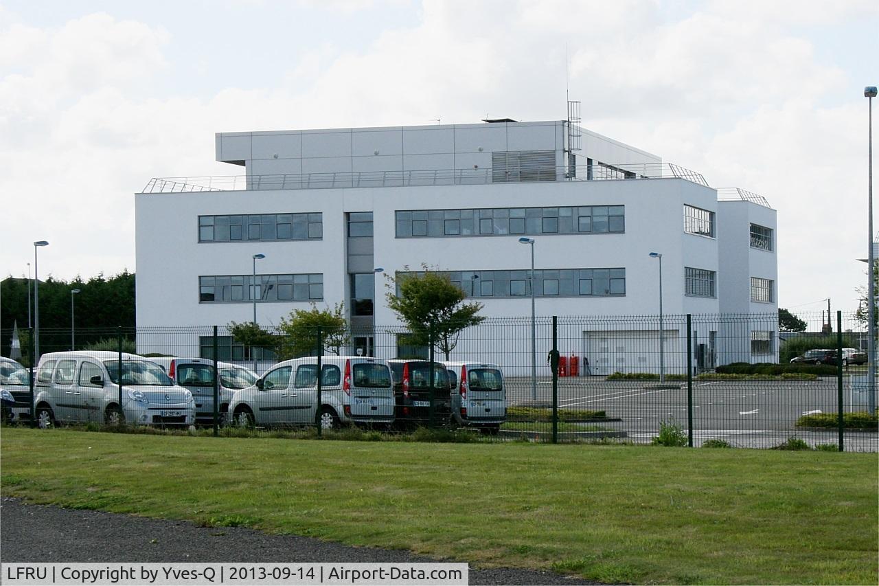 Morlaix Ploujean Airport, Morlaix France (LFRU) - HOP! Brit Air Head Office, Morlaix-Ploujean Airport (LFRU-MXN)