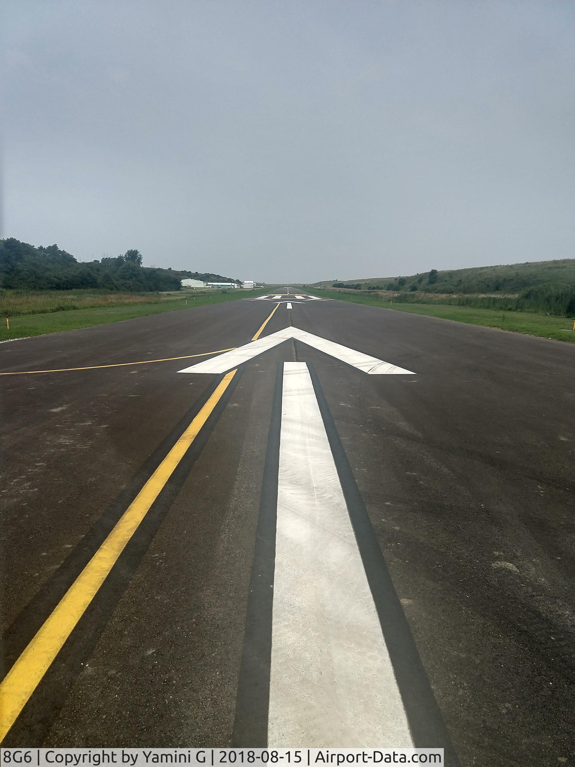 Harrison County Airport (8G6) - New Runway 13-31 (August 2018) 