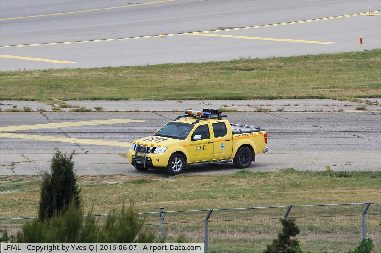 Marseille Provence Airport, Marseille France (LFML) - Runway control, Marseille-Provence Airport (LFML-MRS)