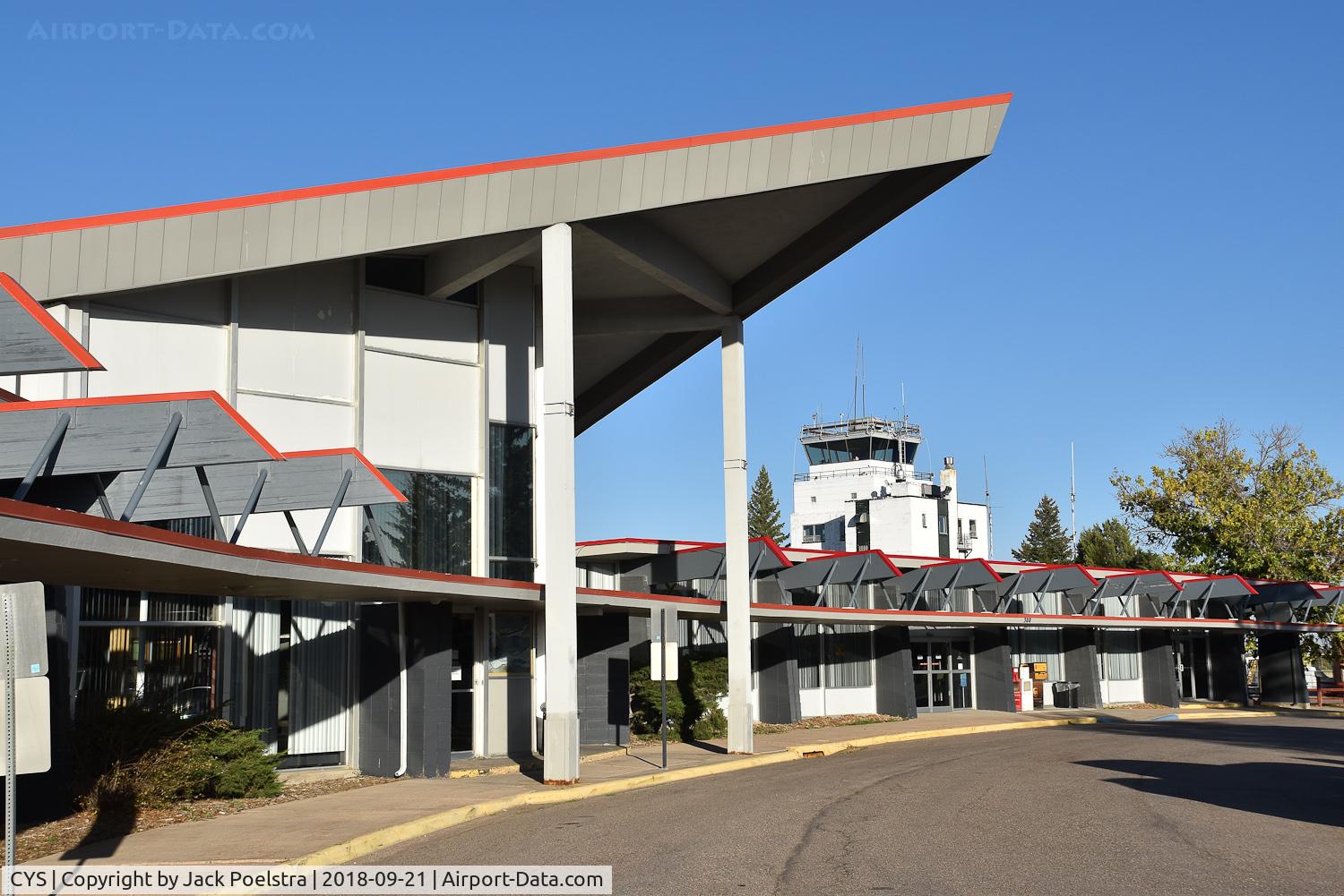 Cheyenne Rgnl/jerry Olson Field Airport (CYS) - Terminal of Cheyenne airport (out of order)