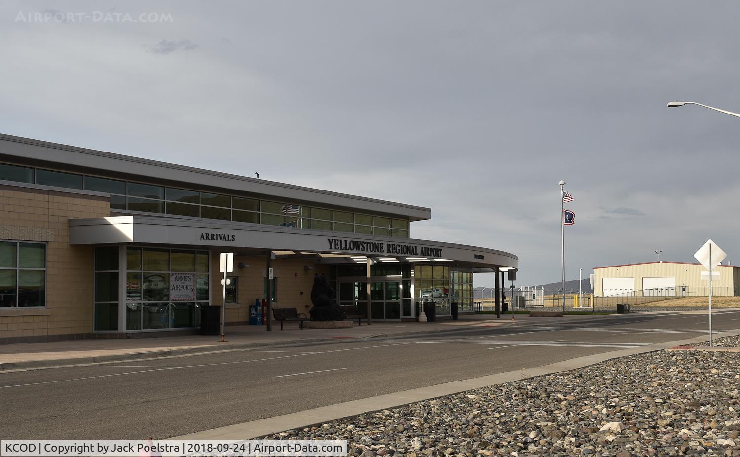 Yellowstone Regional Airport (COD) - Passenger terminal of Yellowstone Regional Airport, Cody WY