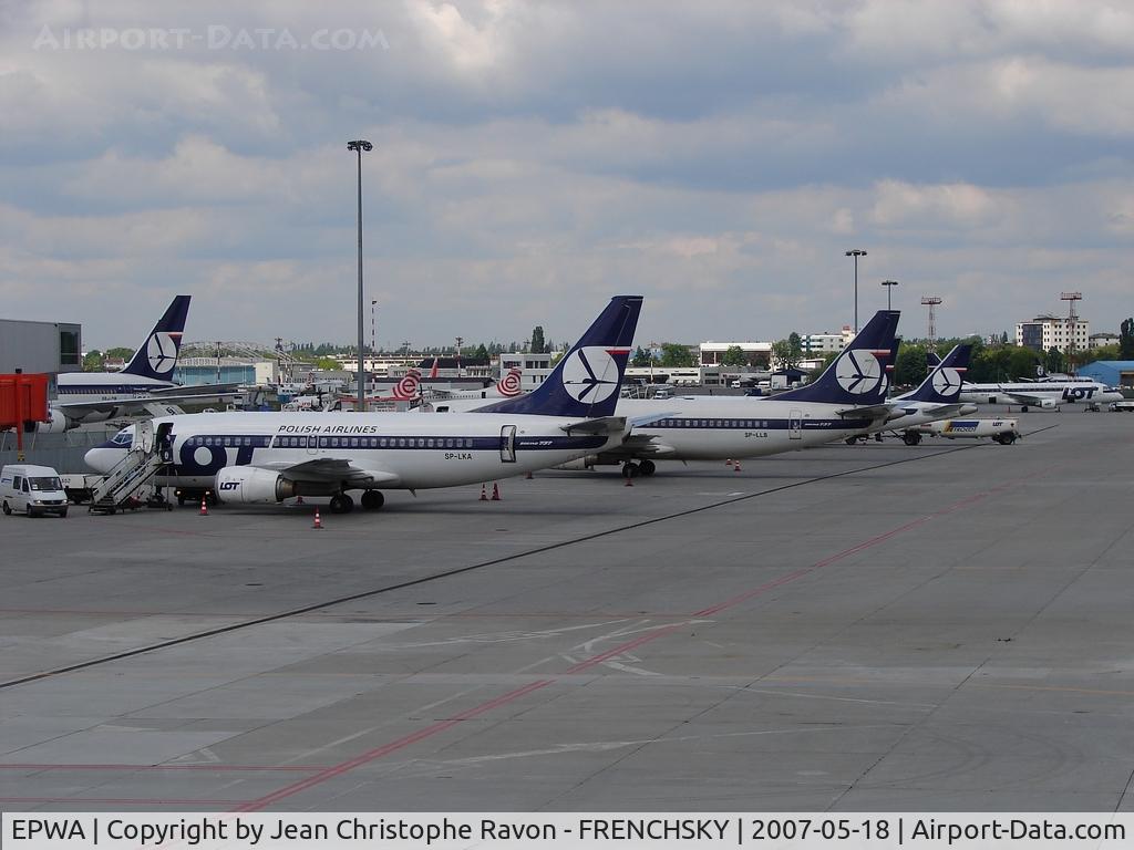 Warsaw Frederic Chopin Airport (formerly Okecie International Airport), Warsaw Poland (EPWA) - hub LOT