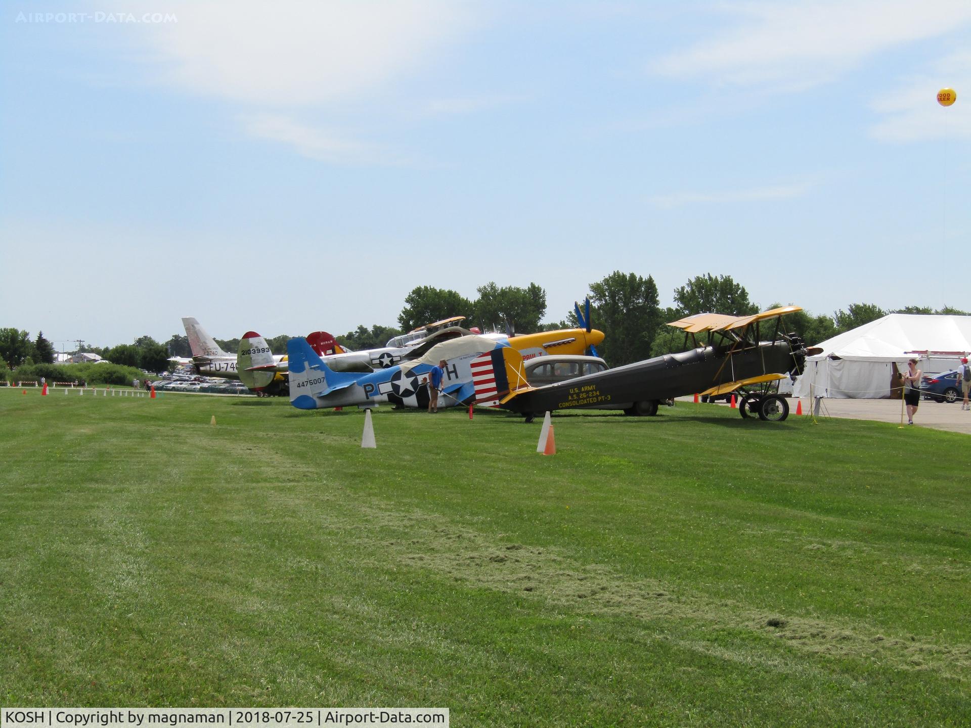 Wittman Regional Airport (OSH) - outside museum at pioneer airport OSH