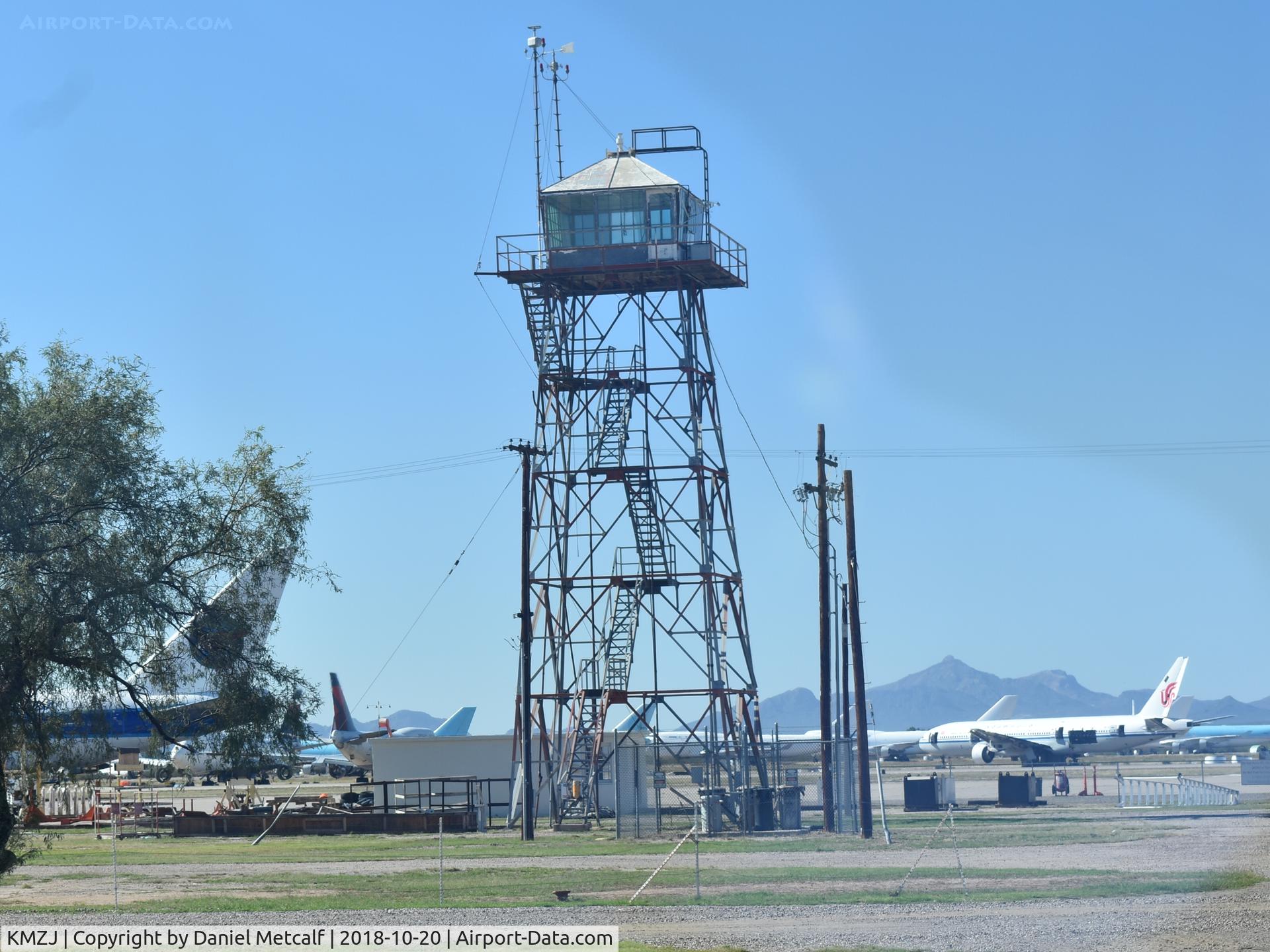 Pinal Airpark Airport (MZJ) - The old Airport Control Tower