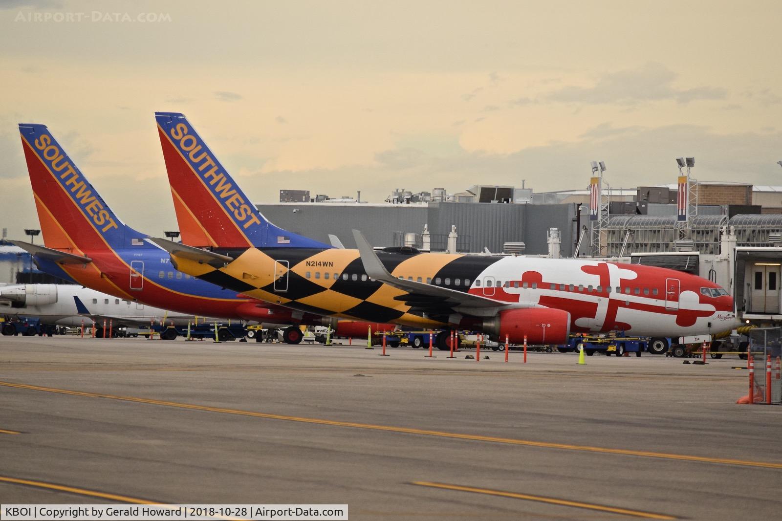 Boise Air Terminal/gowen Fld Airport (BOI) - Maryland in Idaho.